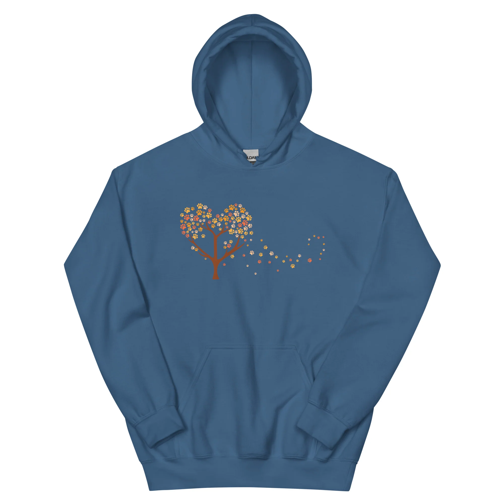 Falling Paw Leaves Hoodie - Image 6