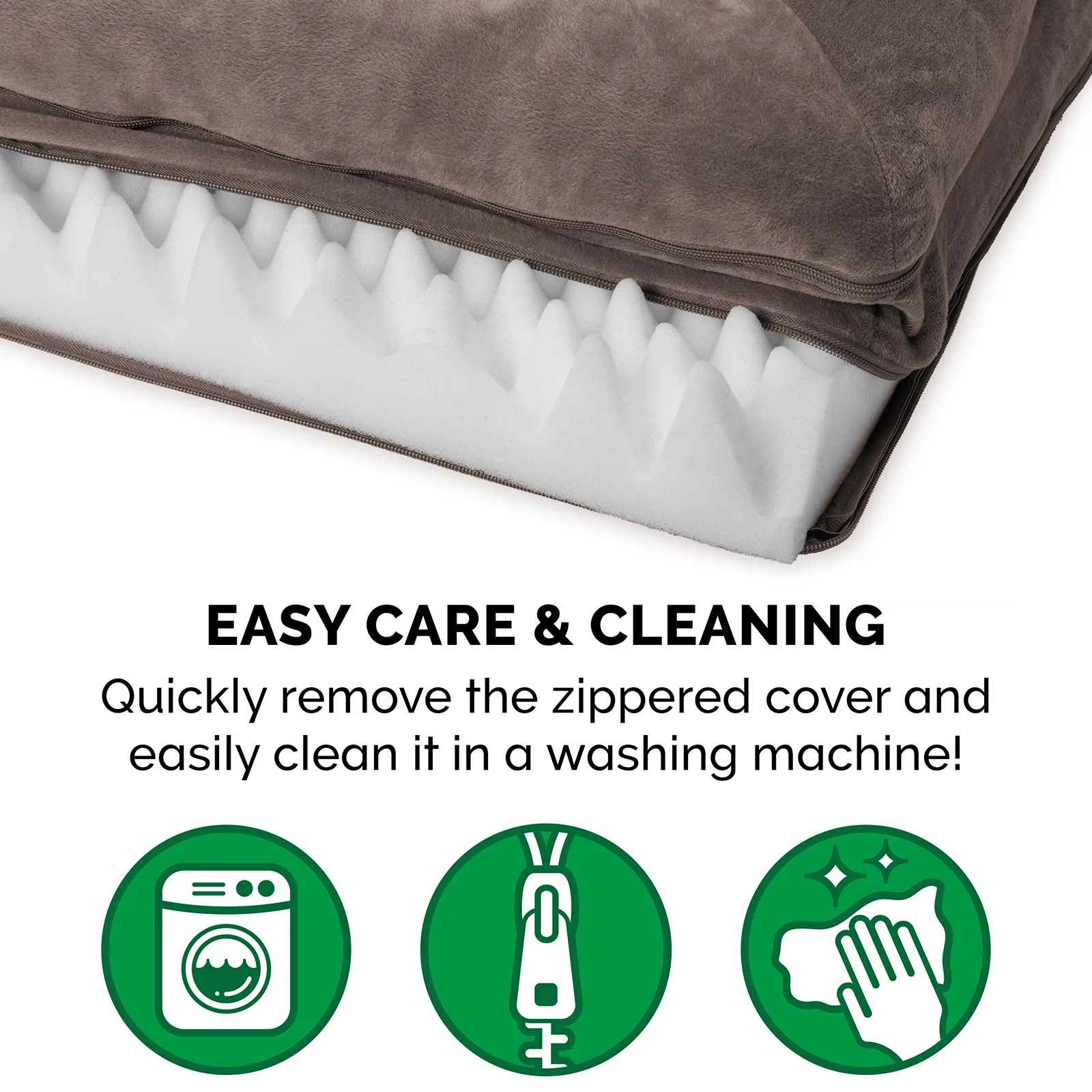 Faux Fur & Velvet Sofa-Style Couch Pet Bed - Image 5