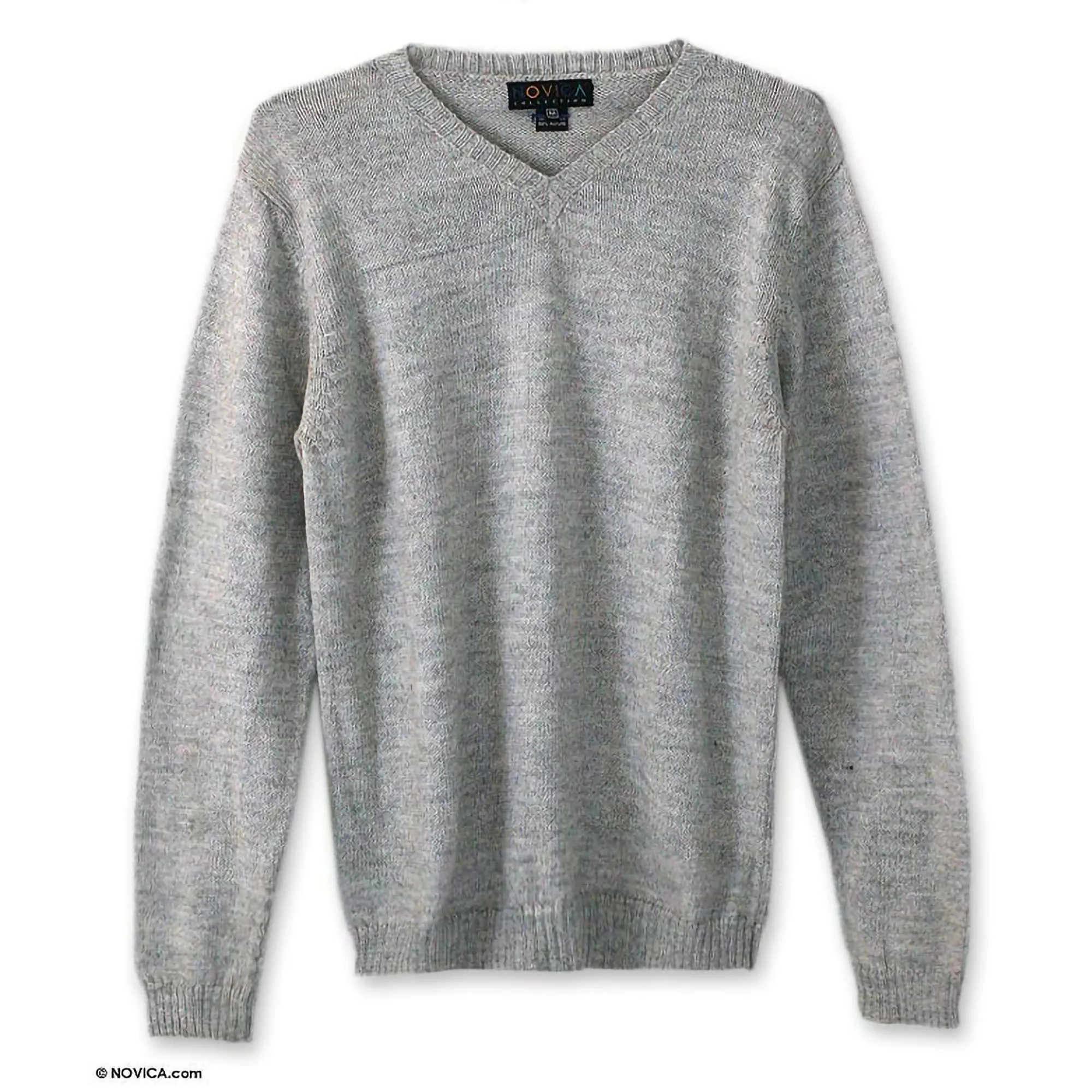 Favorite Memories Men's Gray Sweater - Image 4