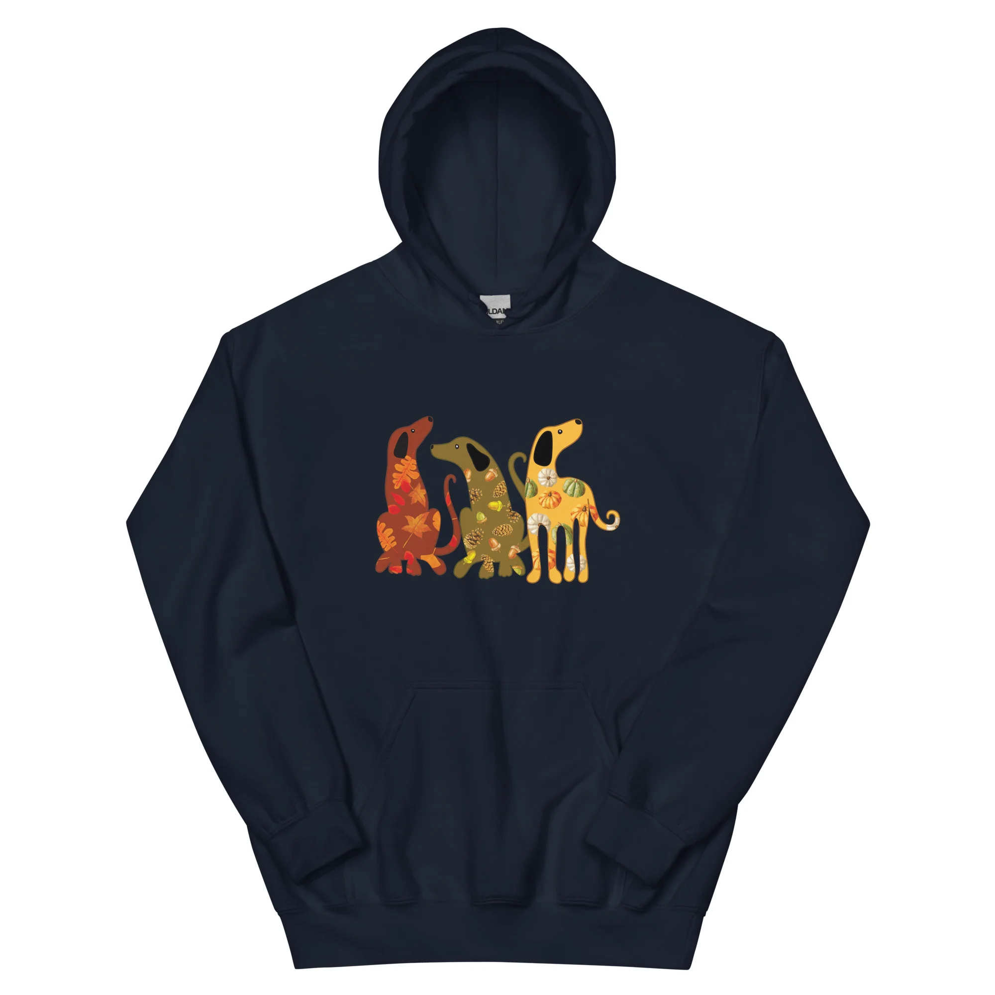 Festive Fall Dogs Hoodie - Image 4