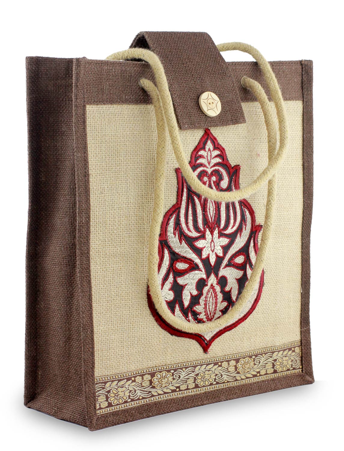 Fire Blossom Medium Tote Bag - Image 2