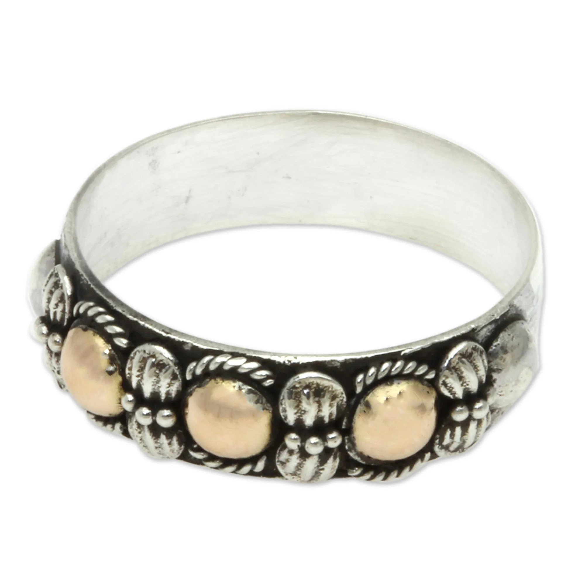 Five Moons Sterling Silver Ring - Image 2