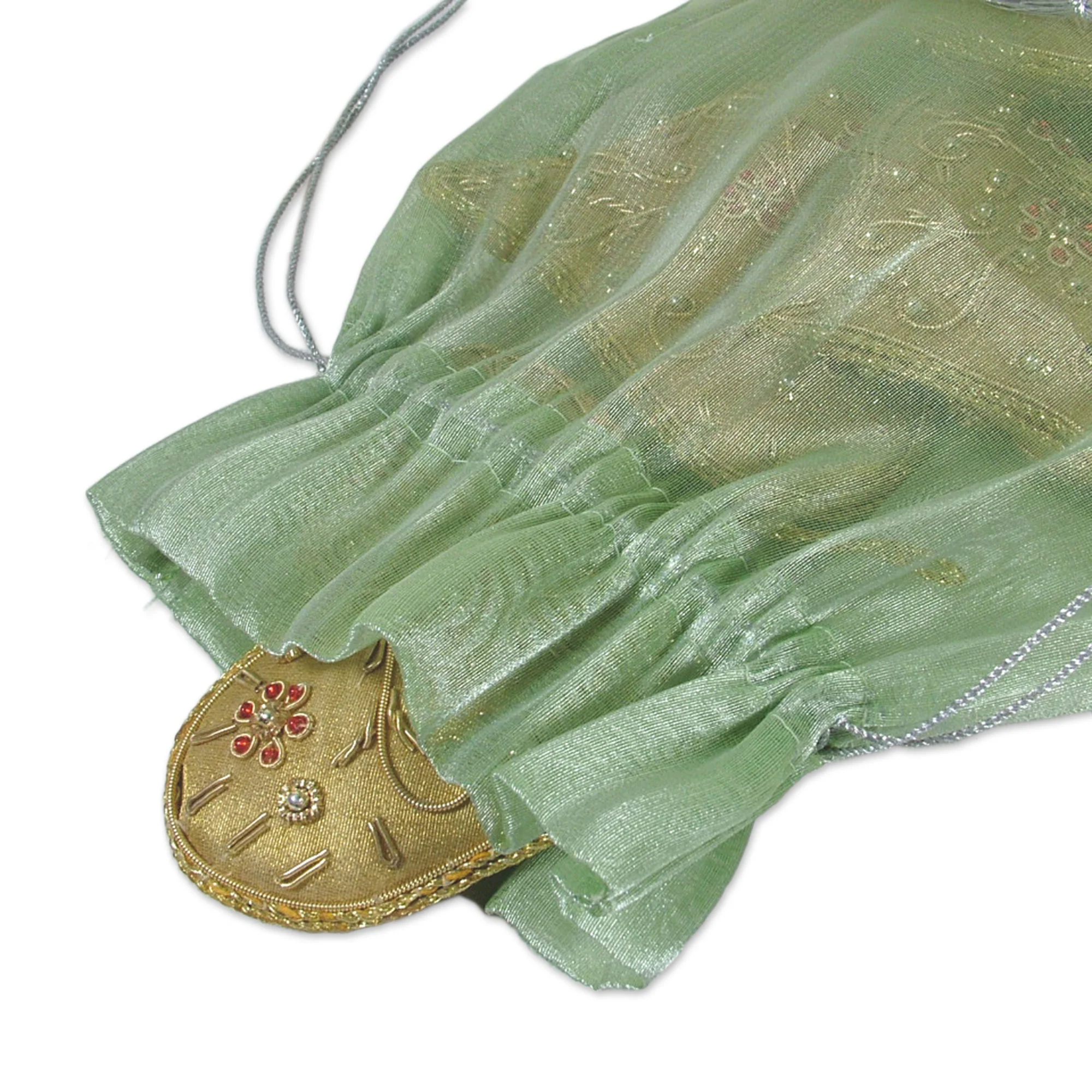 Floral Heart Polyster Holiday Ornaments - Image 4