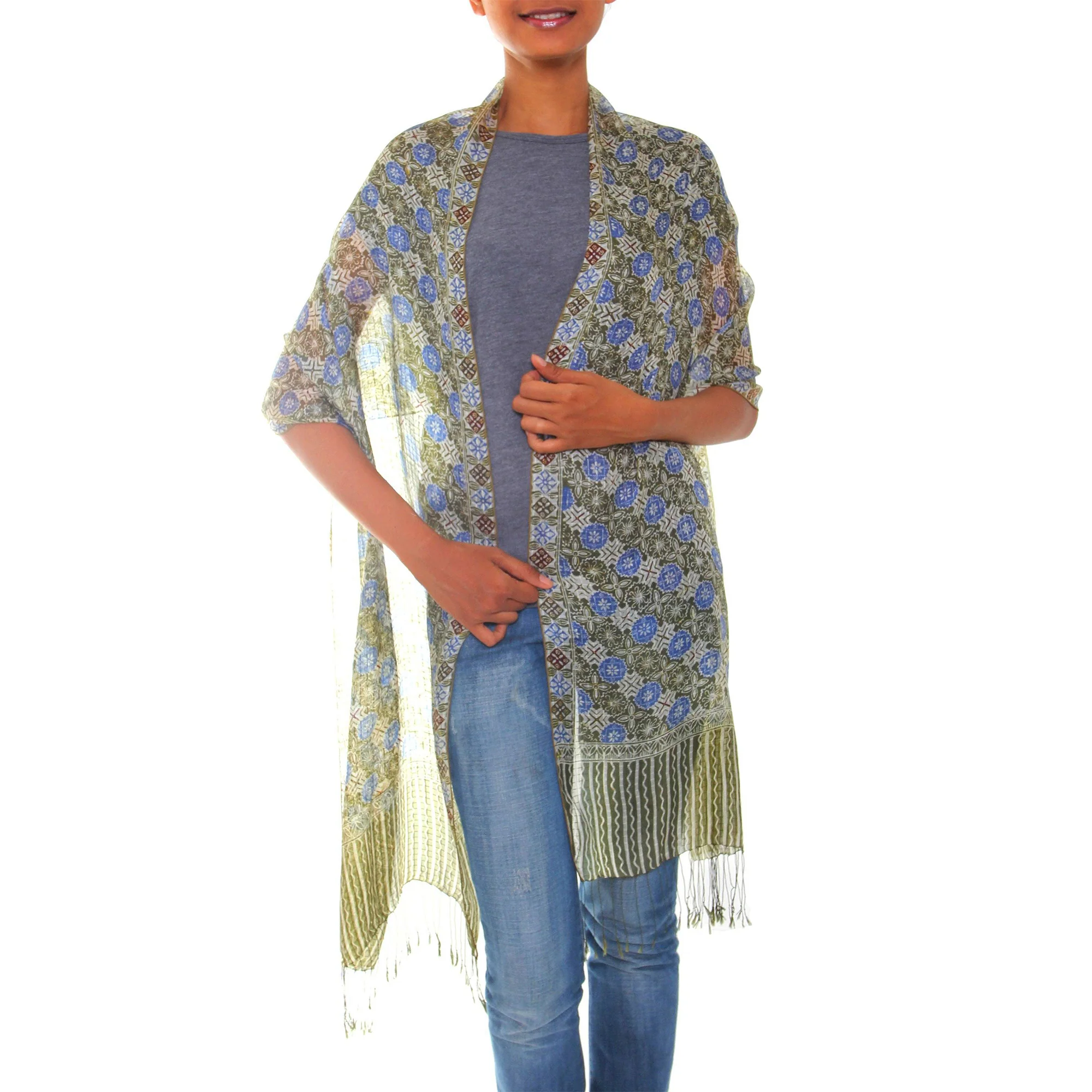 Floral Stars Shawl - Image 2