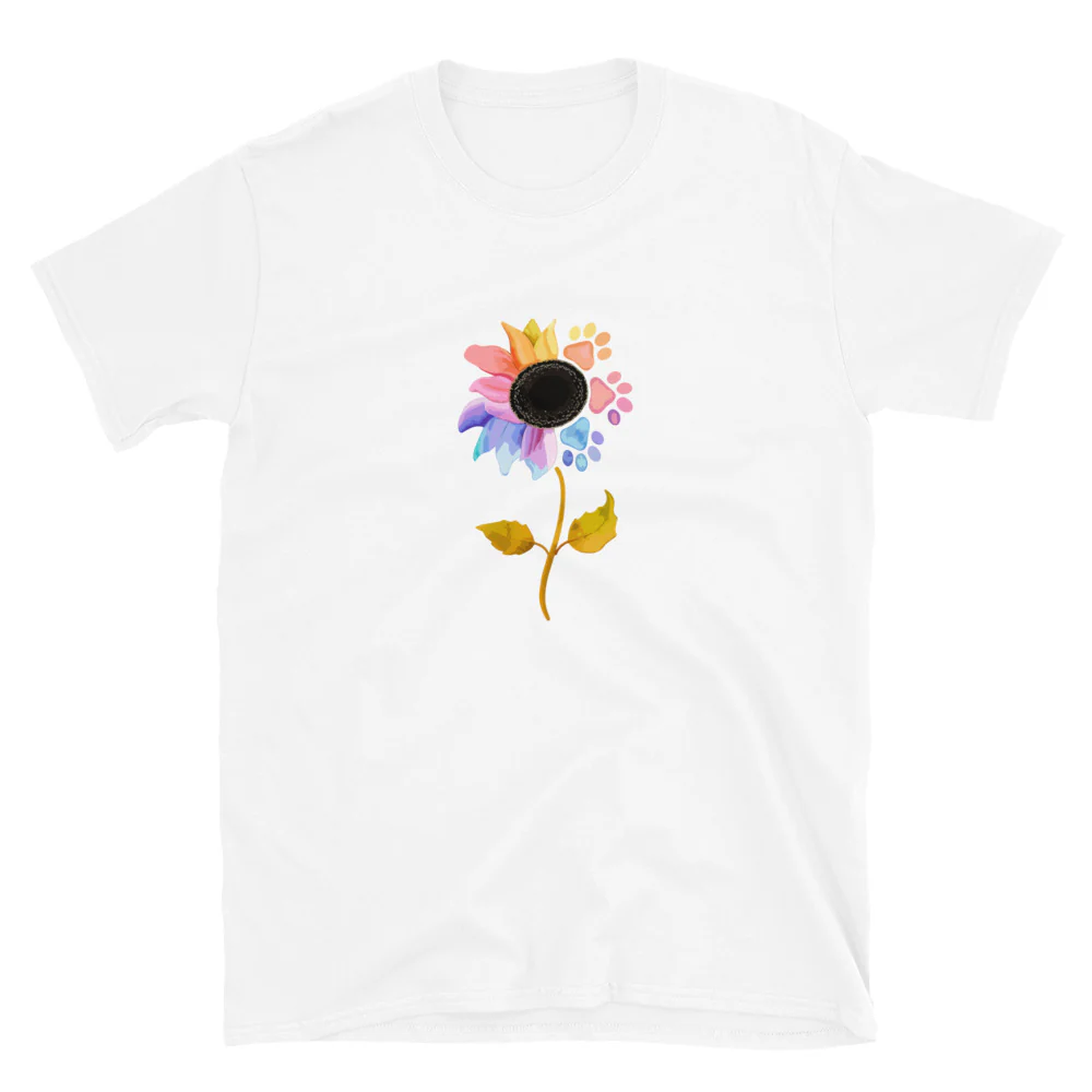 Flower Paws & Petals T-Shirt - Image 16