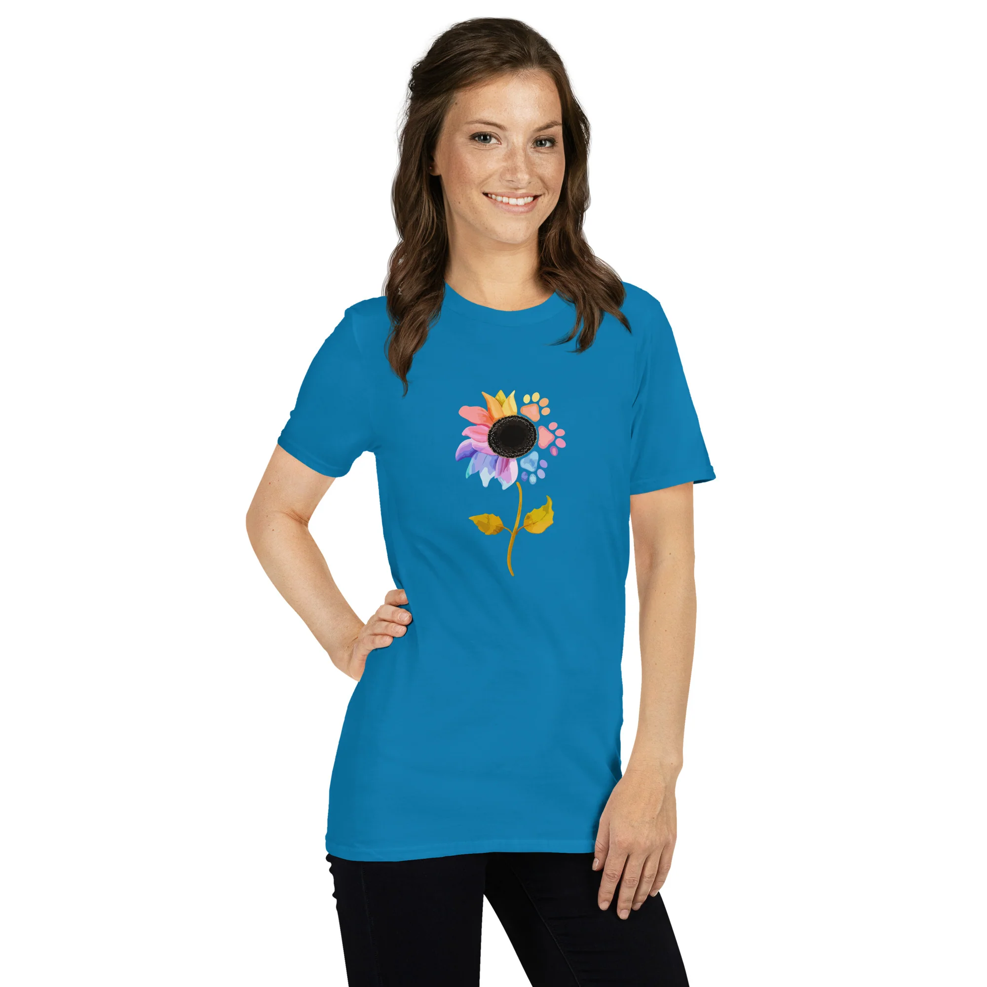 Flower Paws & Petals T-Shirt - Image 2