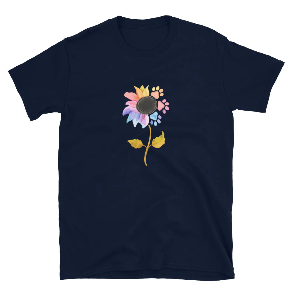 Flower Paws & Petals T-Shirt - Image 4