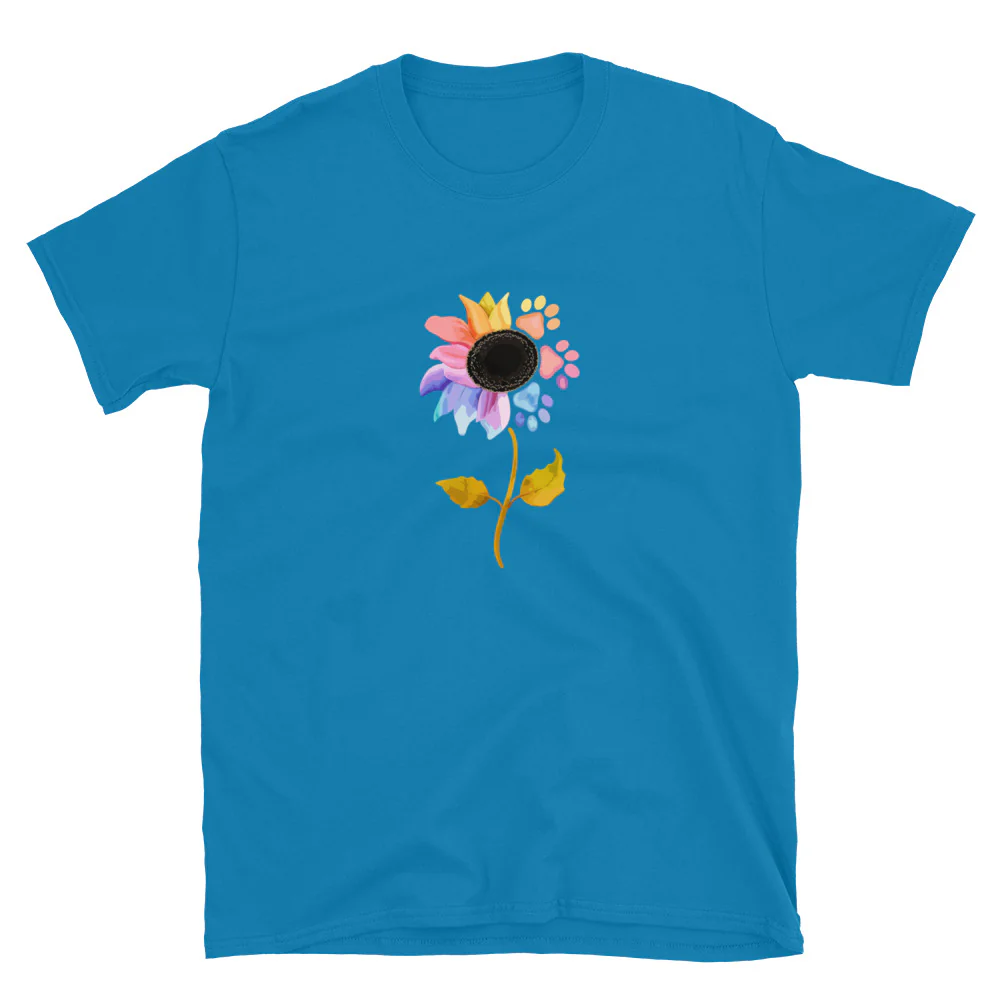 Flower Paws & Petals T-Shirt - Image 8