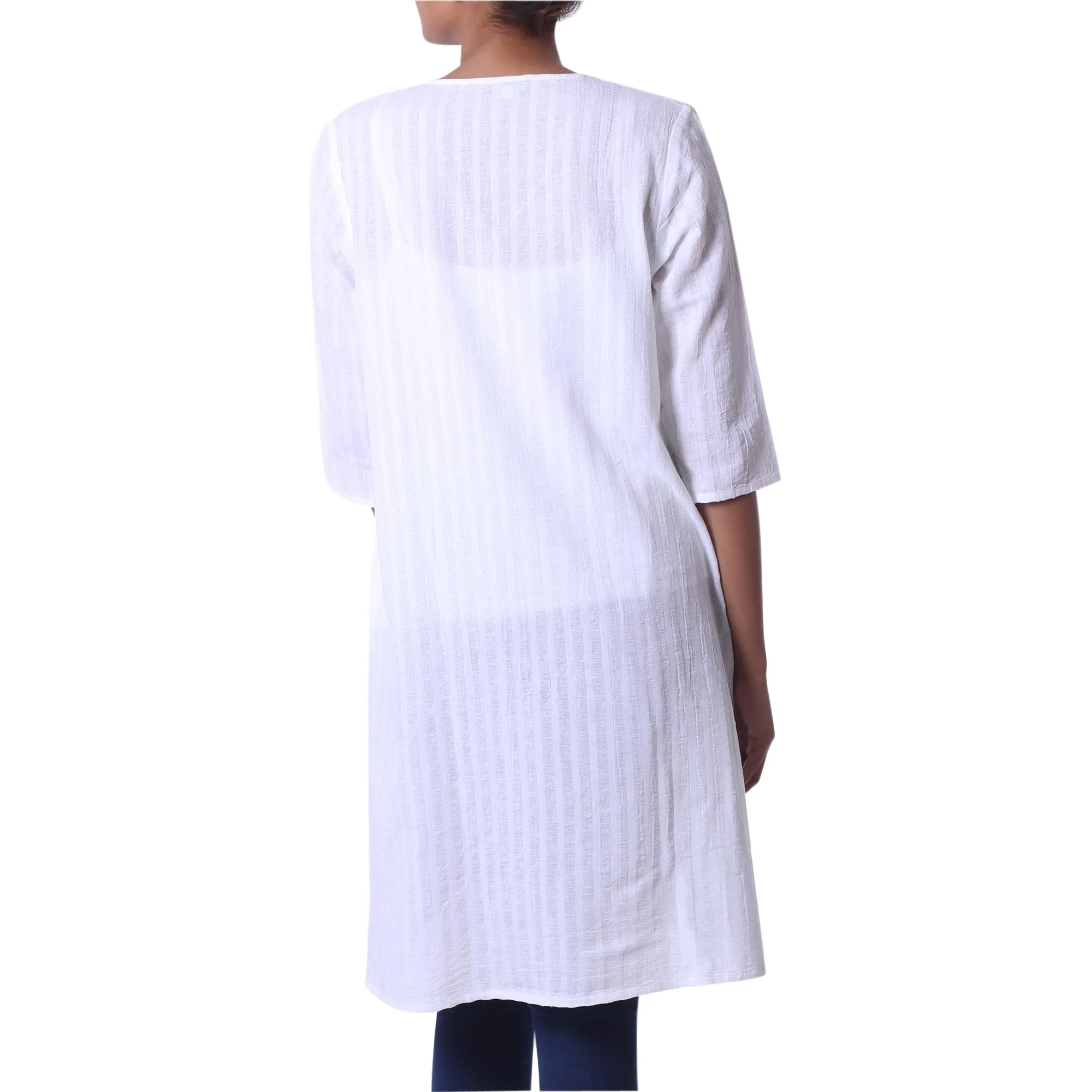 Flowing Beauty Cotton Tunic - Image 4