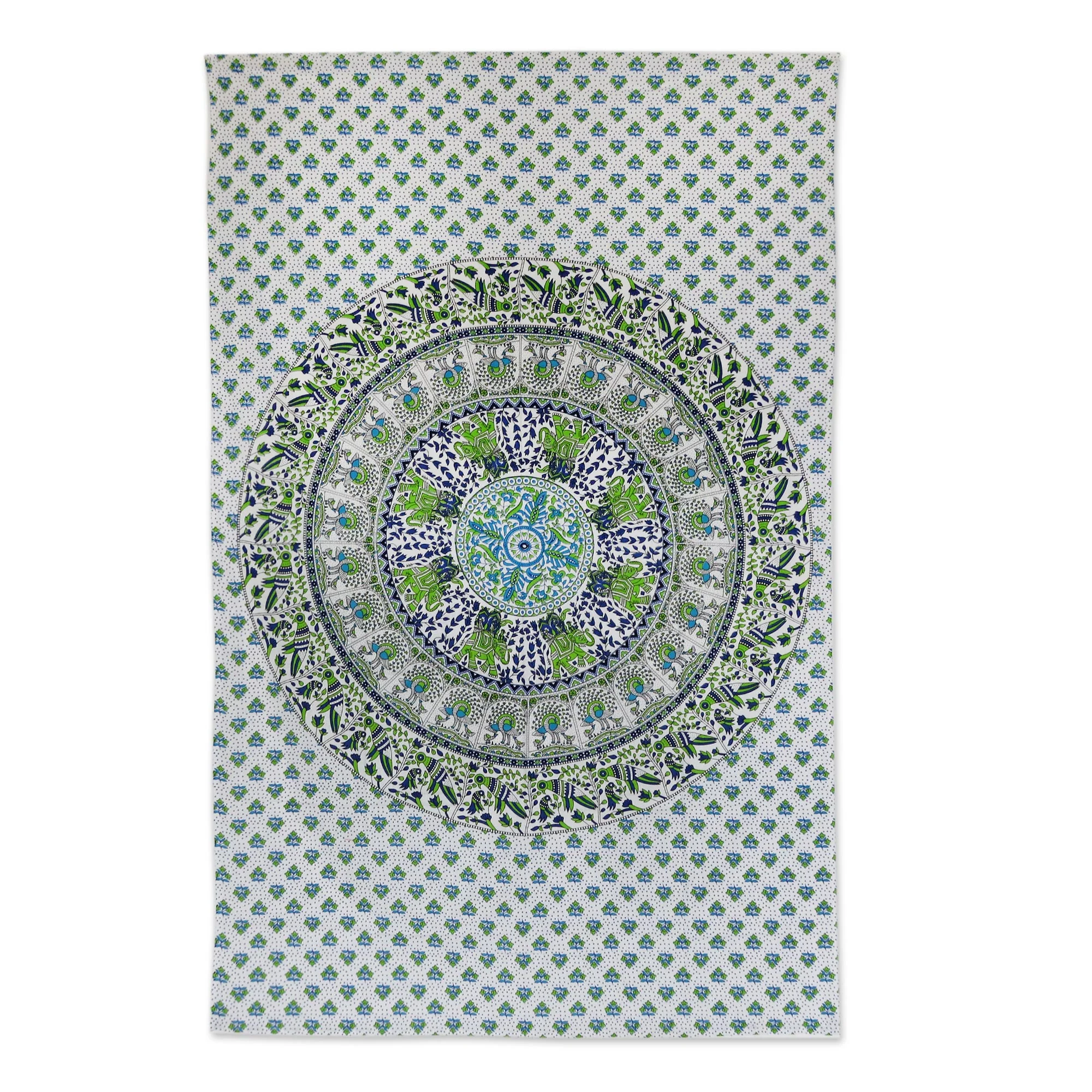 Forest Mandala Fabric Print - Image 2