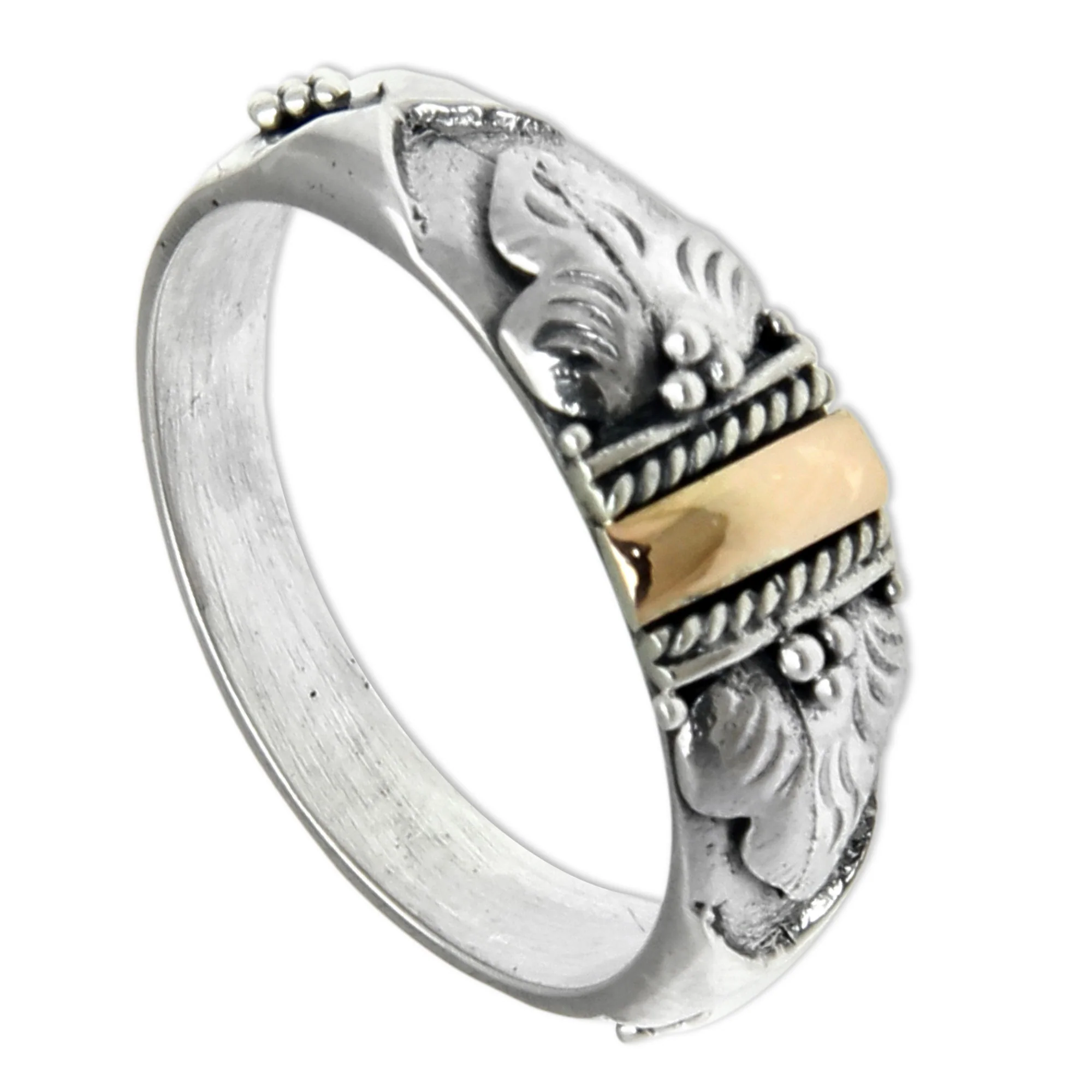 Frangipani Aura Handmade Ring - Image 3