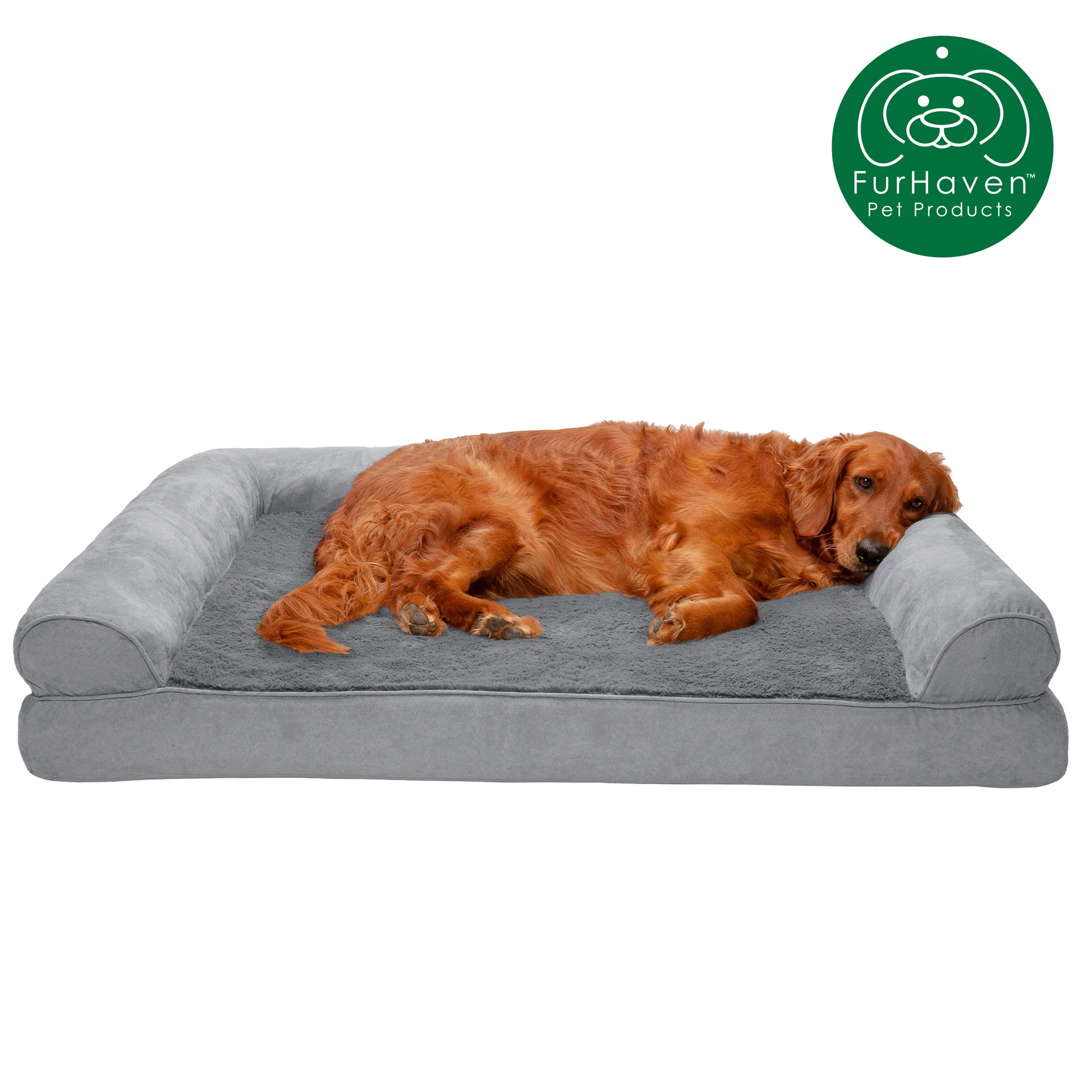 Full Support Orthopedic Ultra Plush Sofa-Style Pet Bed - Image 10