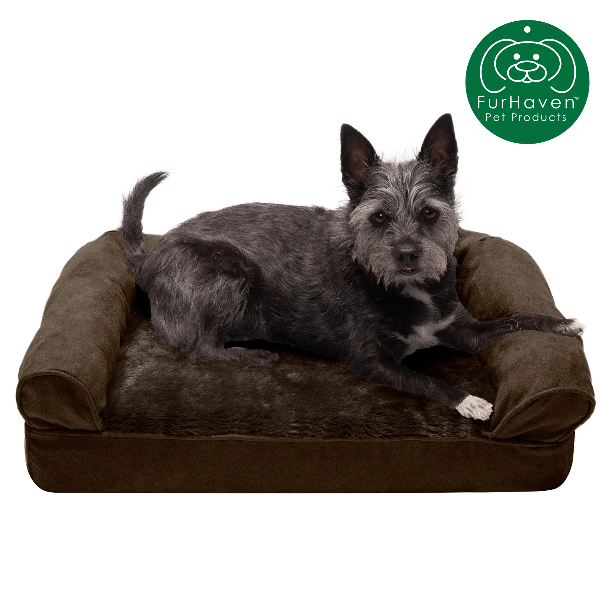Full Support Orthopedic Ultra Plush Sofa-Style Pet Bed - Image 9