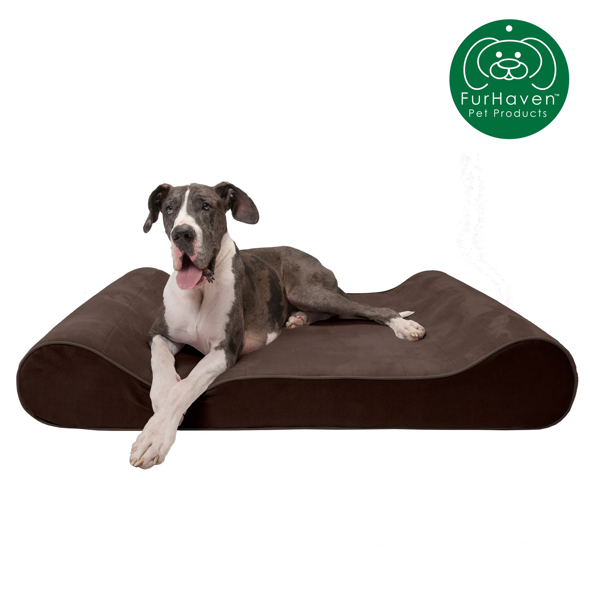 FurHaven Orthopedic Microvelvet Luxe Lounger Pet Bed - Image 10