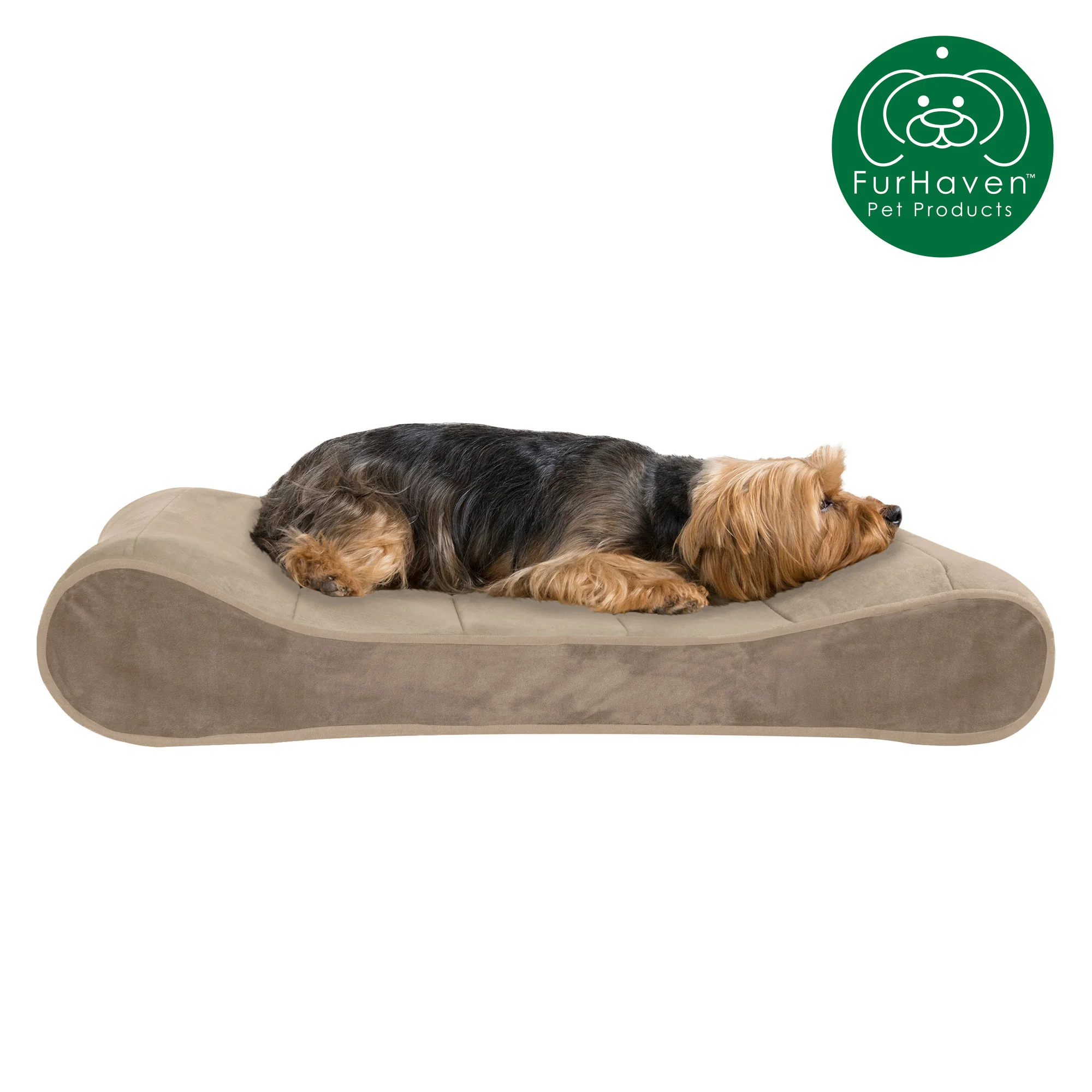 FurHaven Orthopedic Microvelvet Luxe Lounger Pet Bed - Image 12