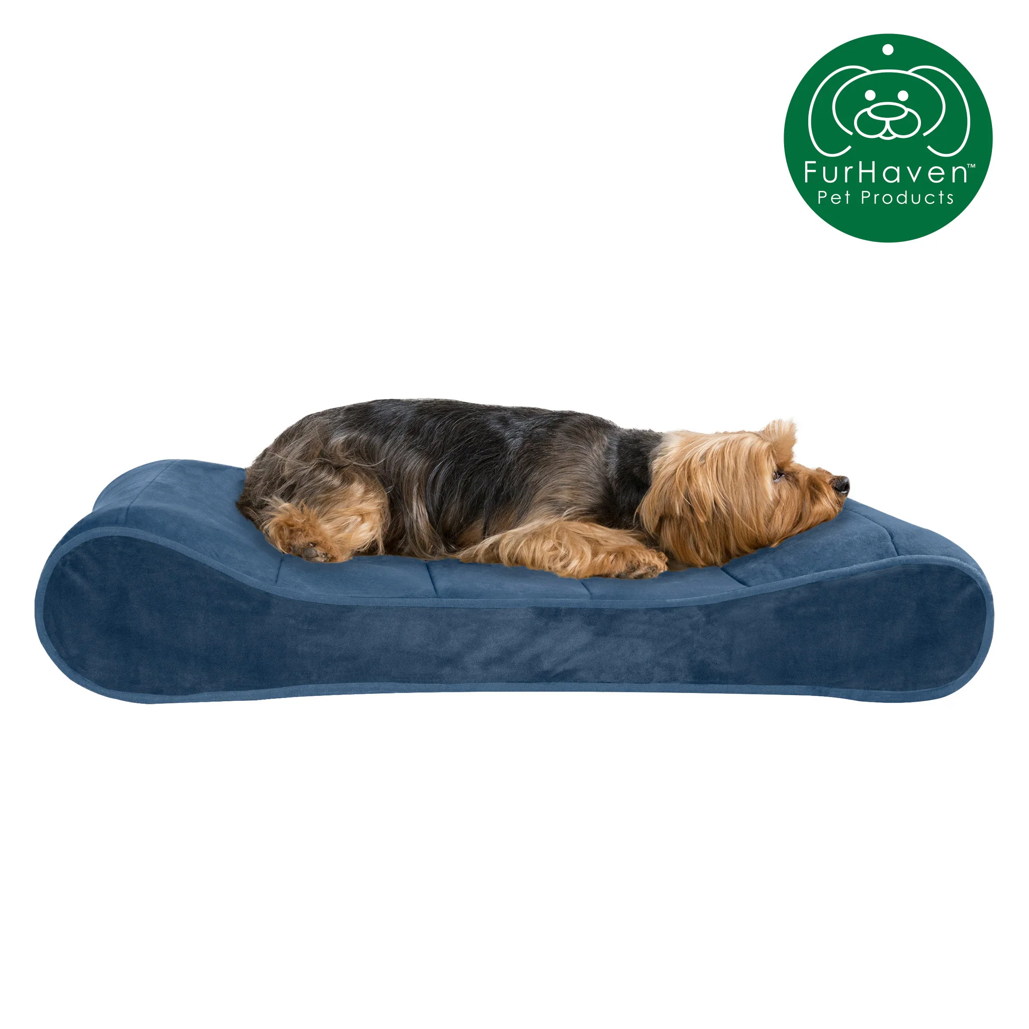 FurHaven Orthopedic Microvelvet Luxe Lounger Pet Bed - Image 18