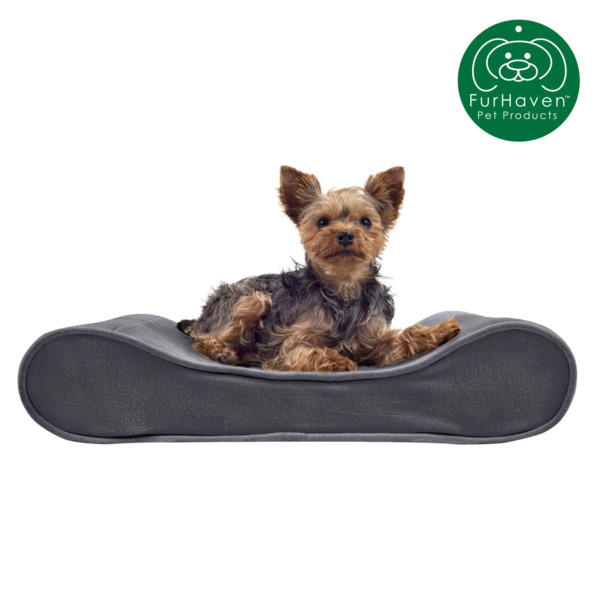 FurHaven Orthopedic Microvelvet Luxe Lounger Pet Bed - Image 23