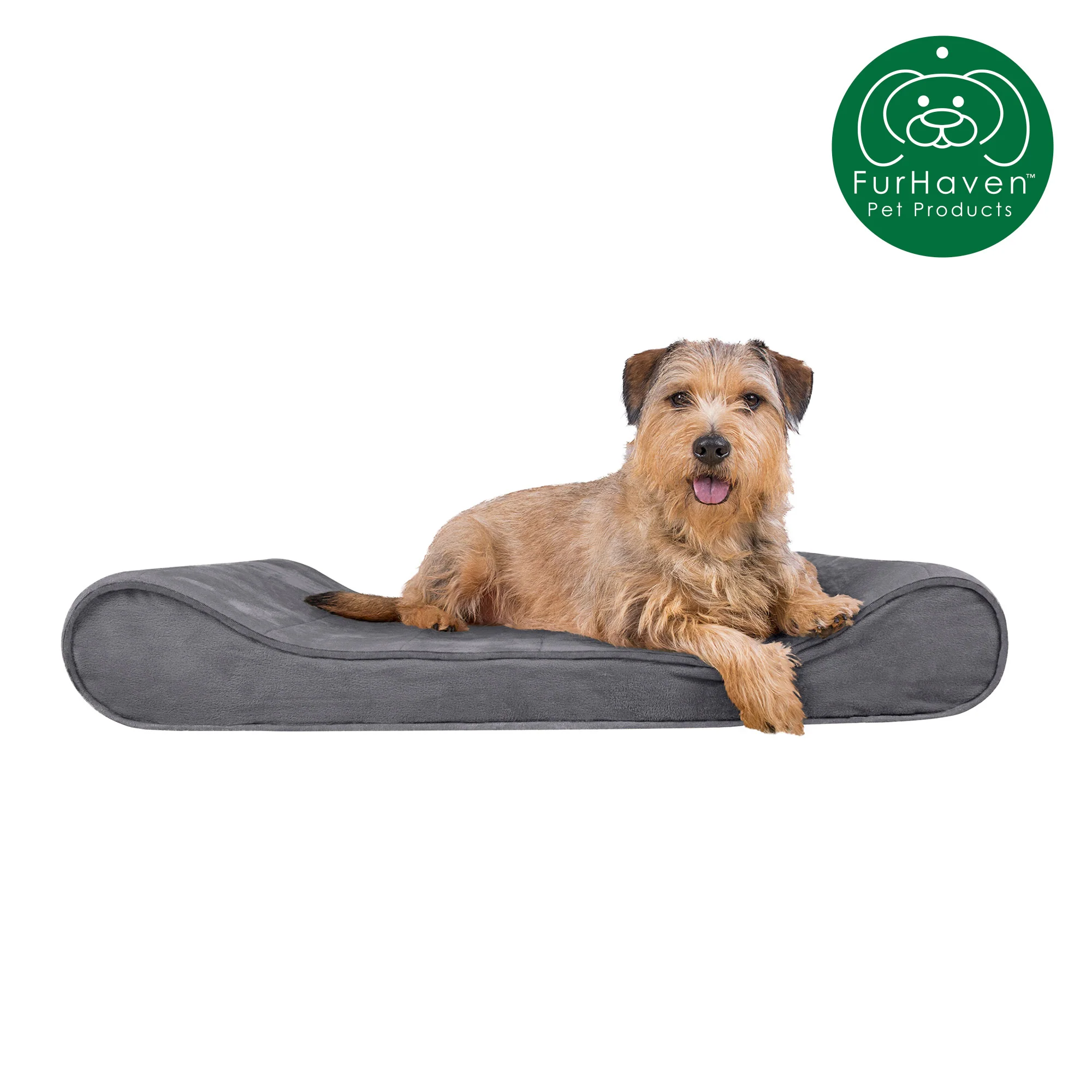 FurHaven Orthopedic Microvelvet Luxe Lounger Pet Bed - Image 25