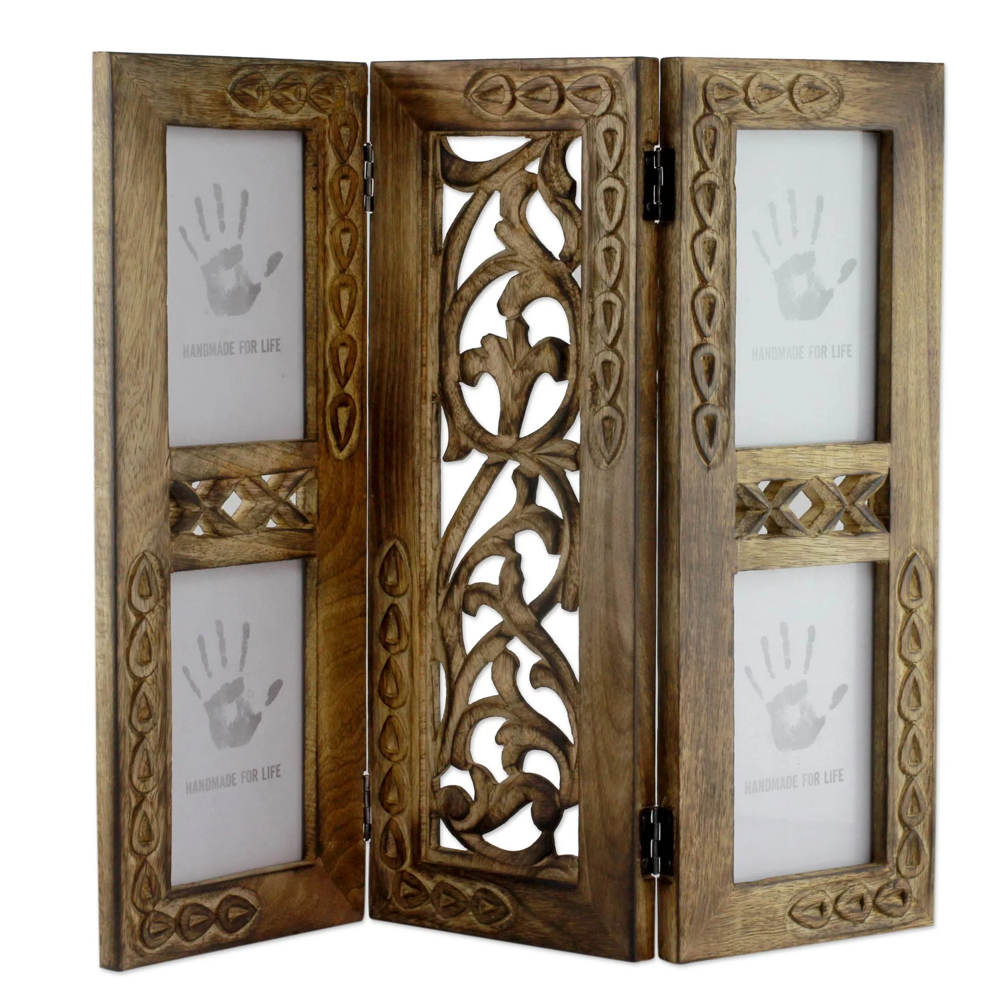 Garden of Memories Handcrafted Sustainable Wood Photo Frame (4x6) - Image 2