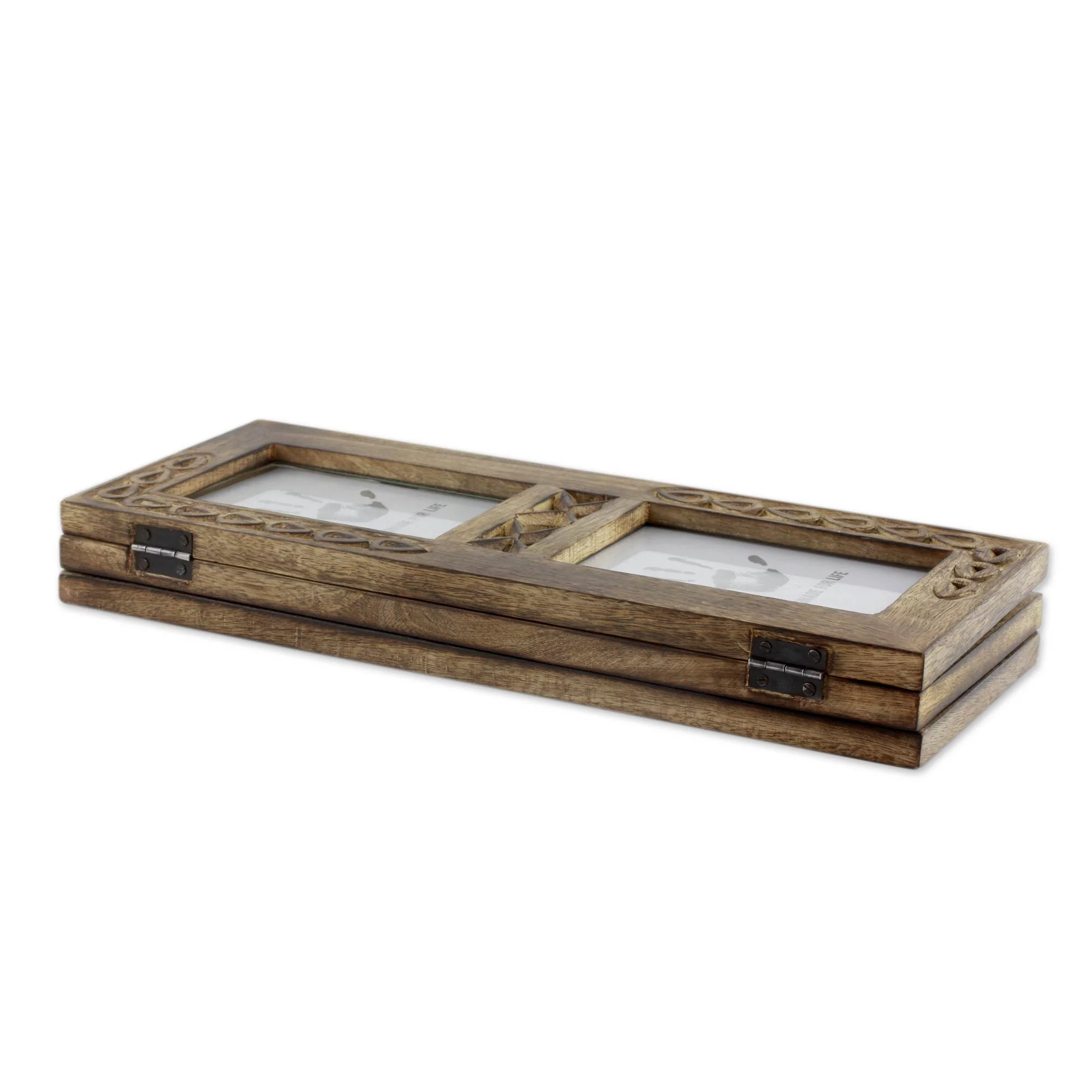 Garden of Memories Handcrafted Sustainable Wood Photo Frame (4x6) - Image 3