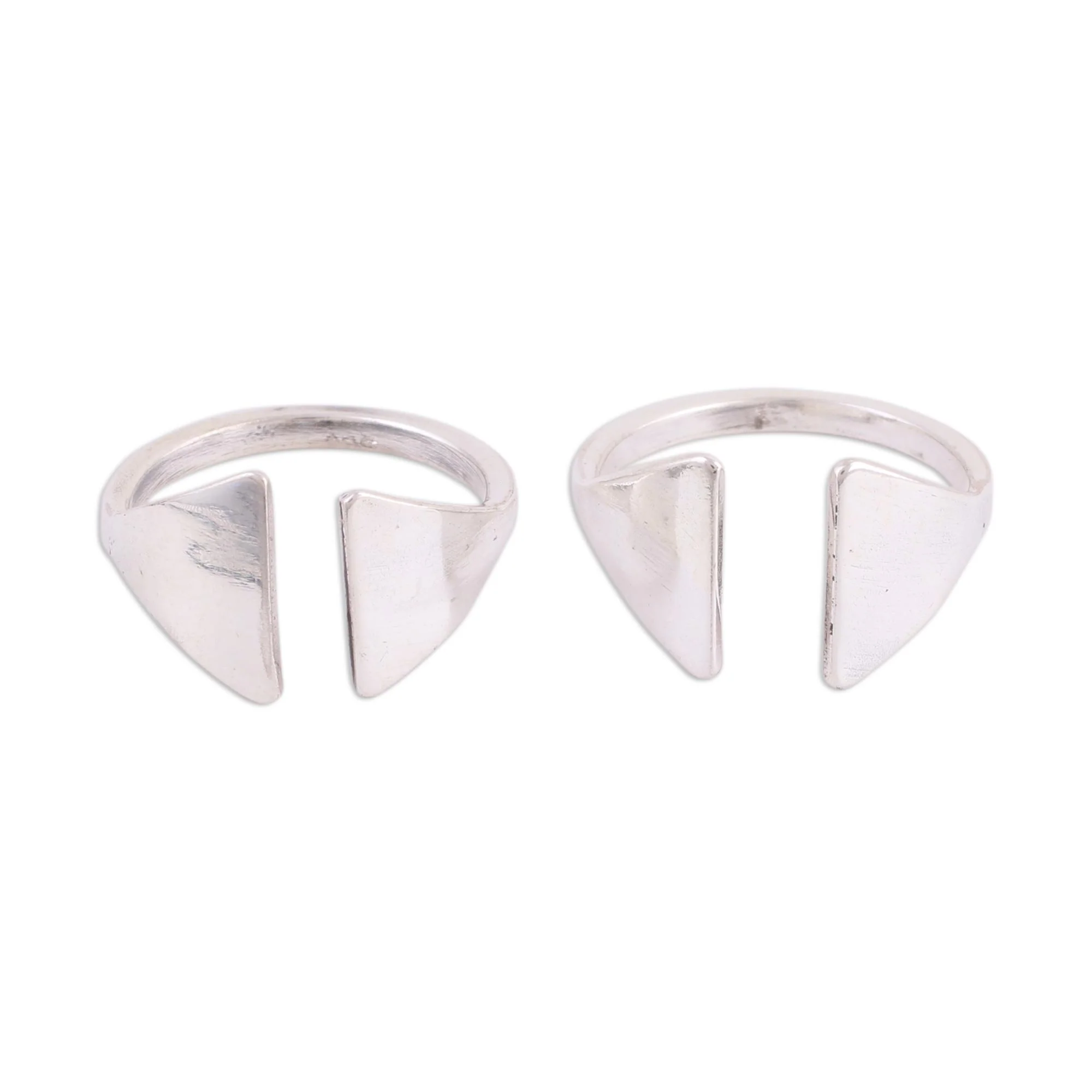 Gateway Contemporary Sterling Silver Toe Rings for Women (Pair) - Image 2