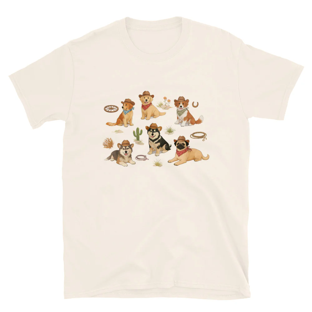 Giddy Up Little Doggy T-Shirt - Image 3