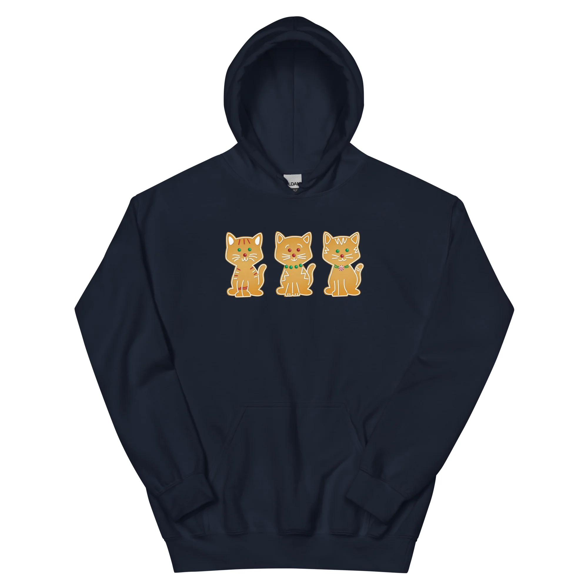 Gingerbread Cats Hoodie - Image 4