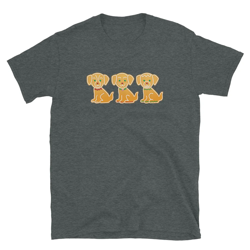 Gingerbread Dogs T-Shirt - Image 4
