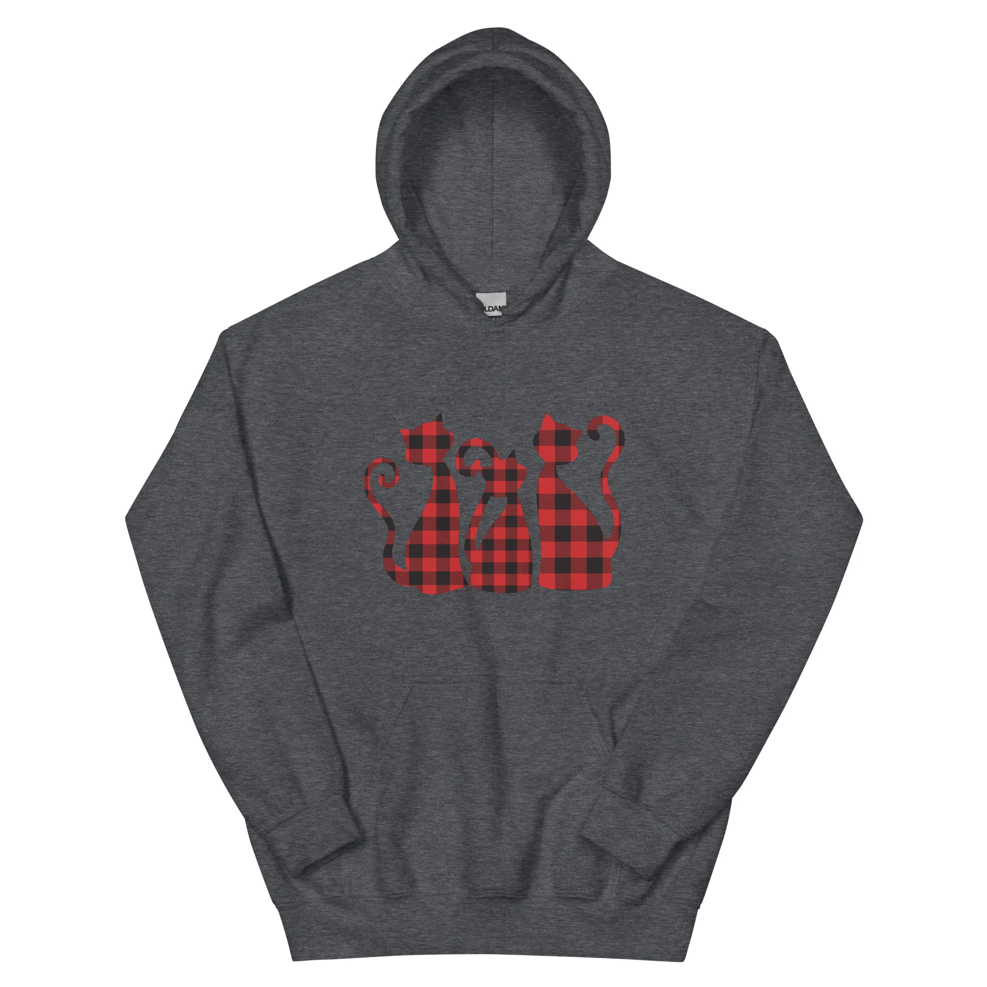 Gingham Cats Hoodie - Image 7