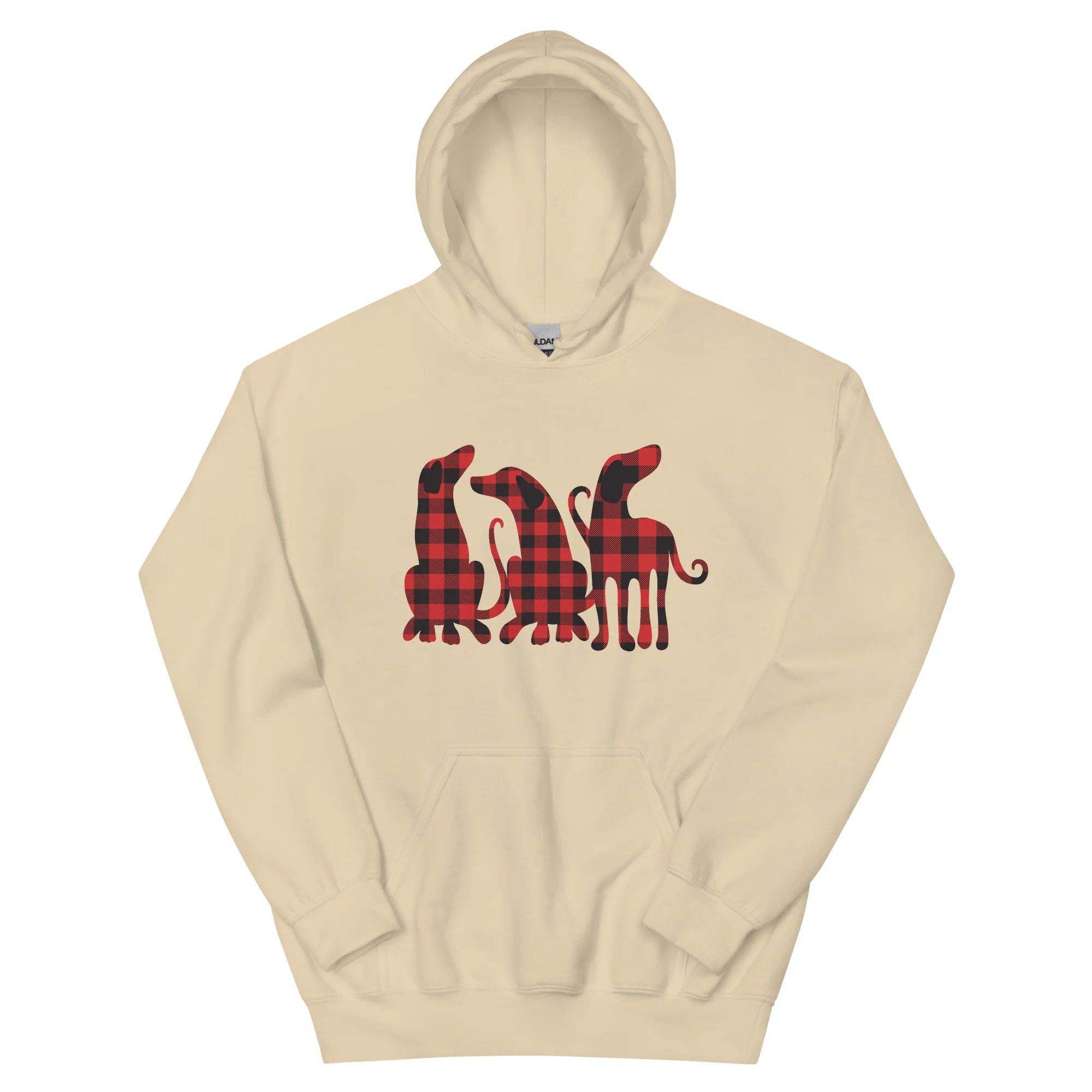 Gingham Dogs Hoodie - Image 11