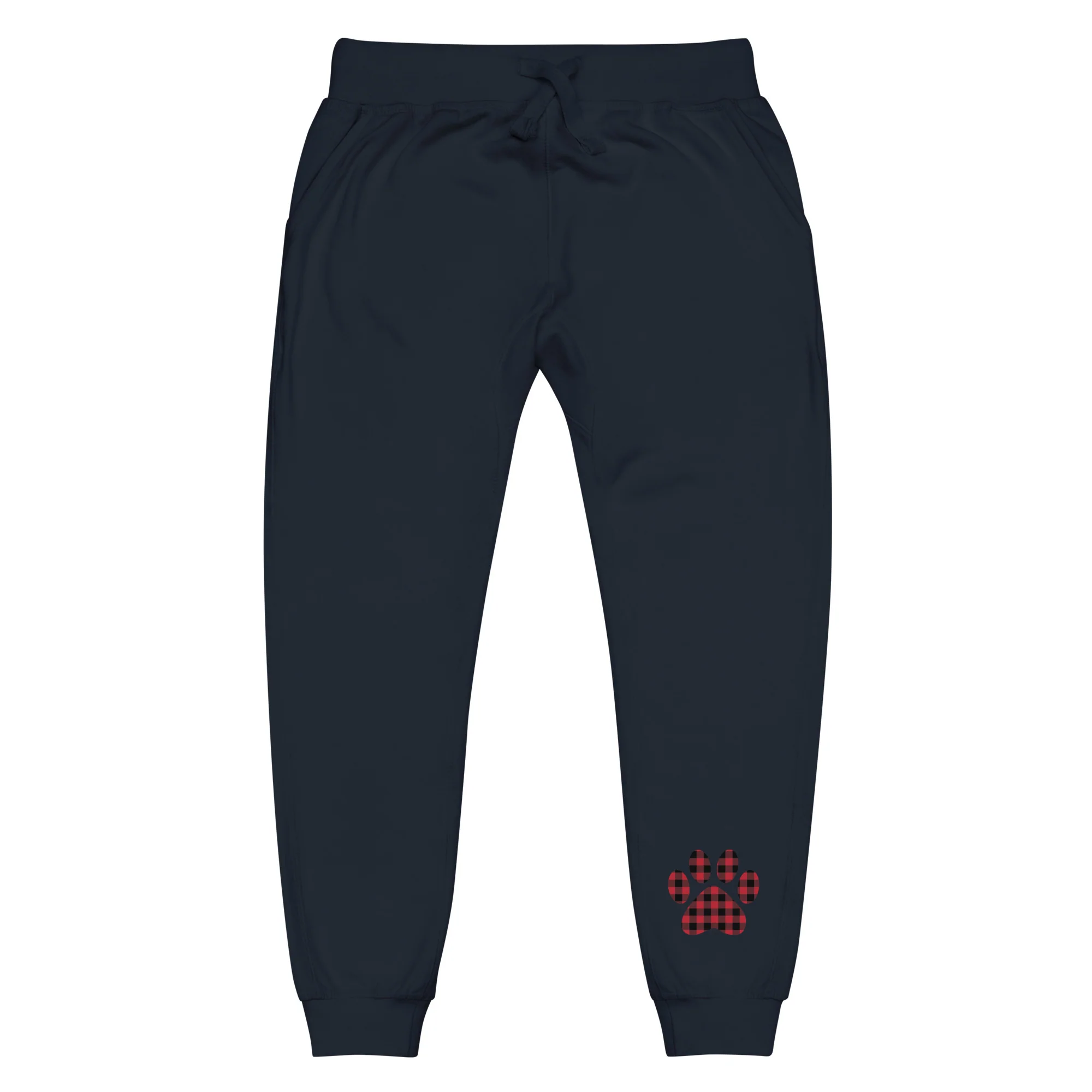 Gingham Paw Fleece Sweatpants - Image 3