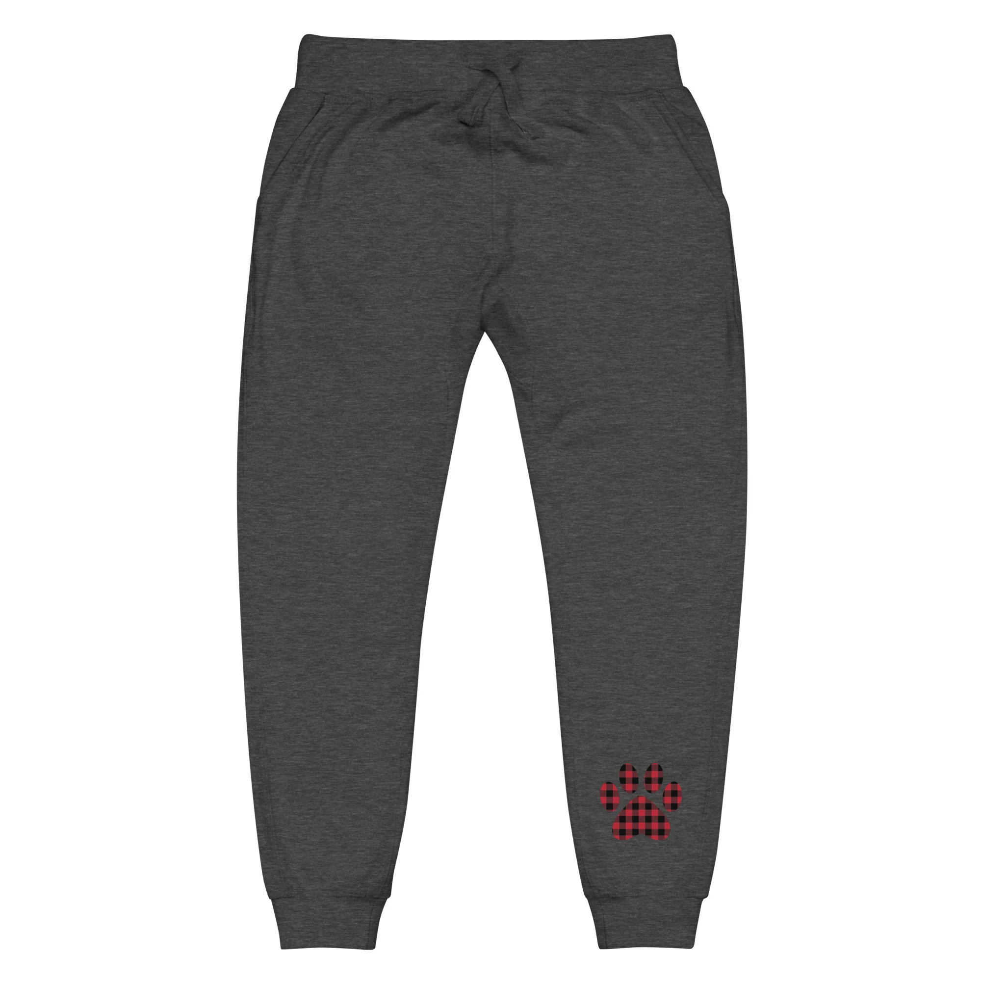 Gingham Paw Fleece Sweatpants - Image 5