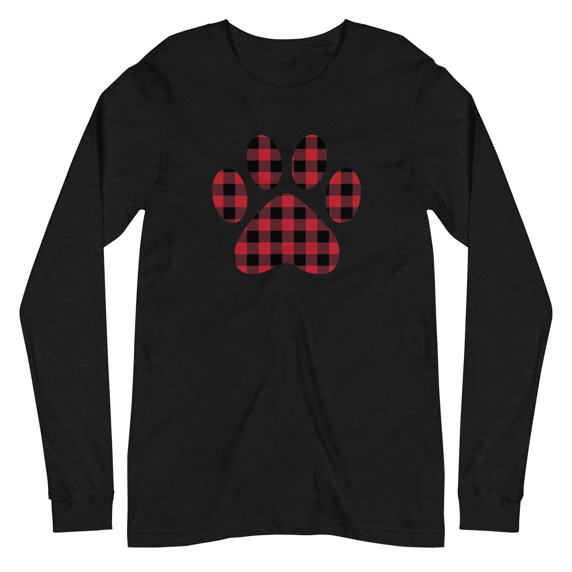 Gingham Paw Long Sleeve Tee - Image 2