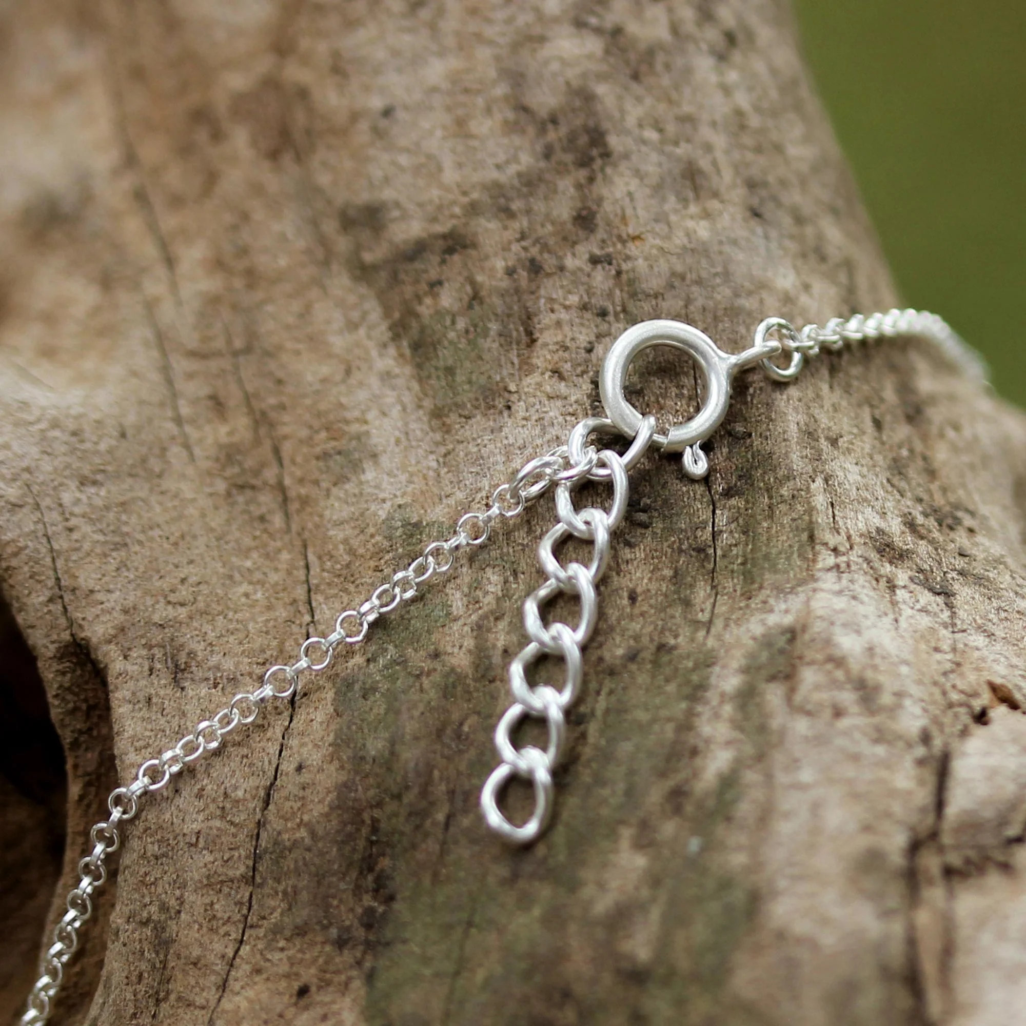 Giraffe Kisses Sterling Silver Giraffe Kiss Pendant Necklace from Thailand - Image 5