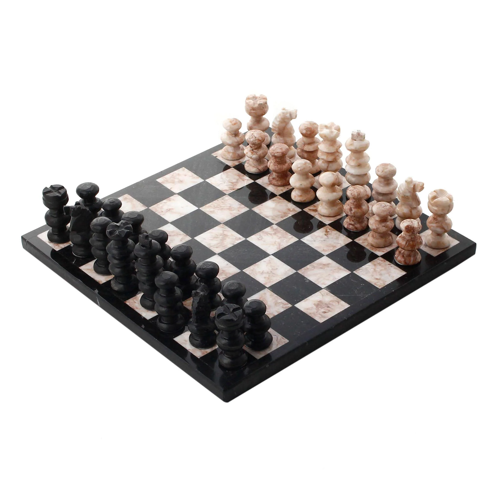 Glorious Battle Decorative Marble Chess Sets - Image 2