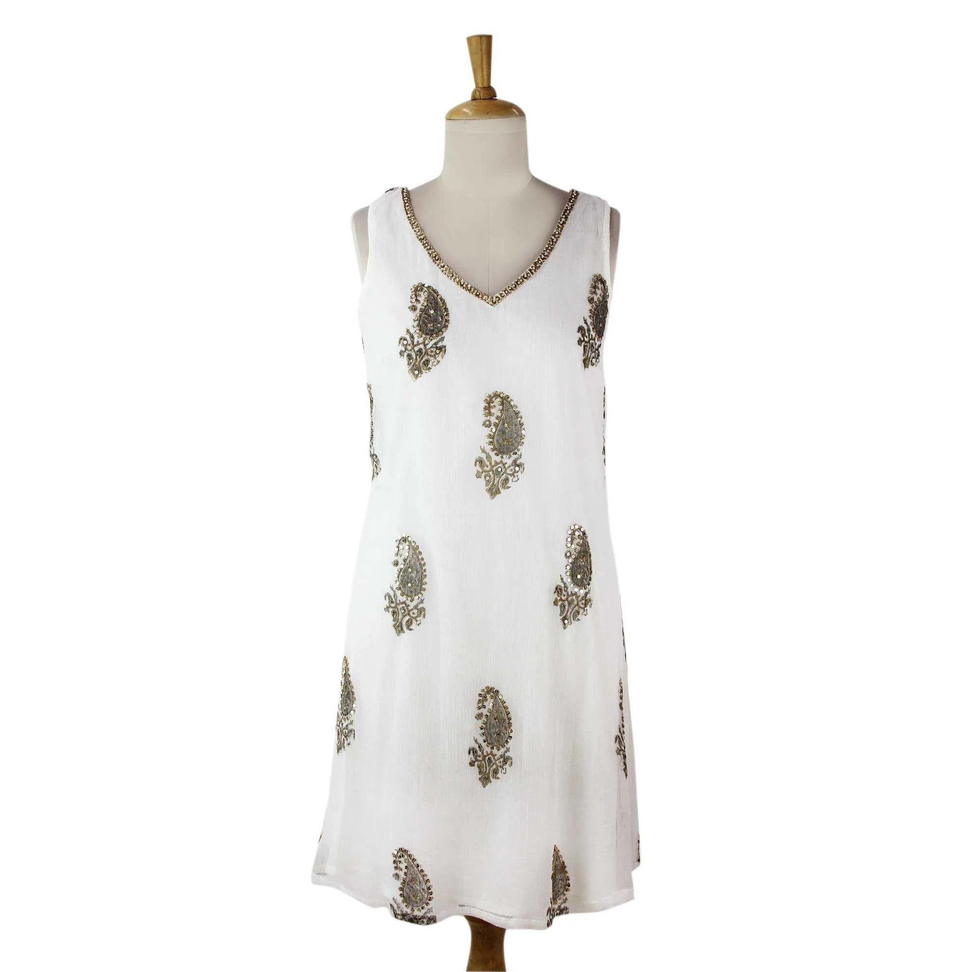 Golden Panorama Dress - Image 4