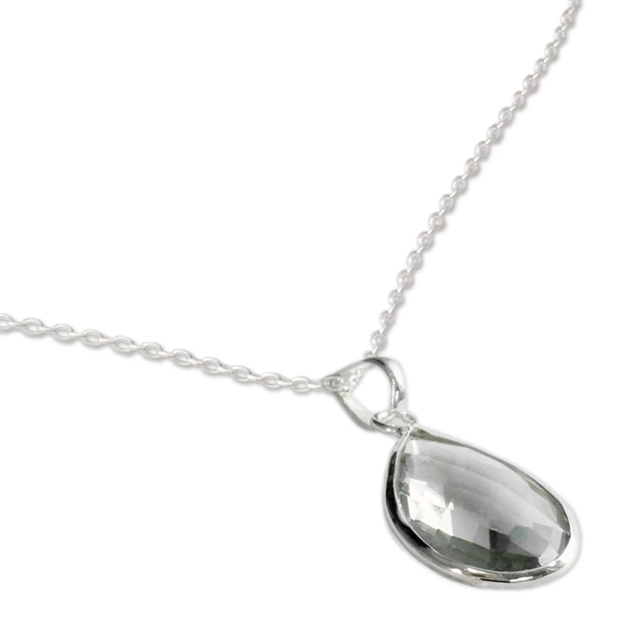 Green Mystique Sterling Silver Necklace - Image 3