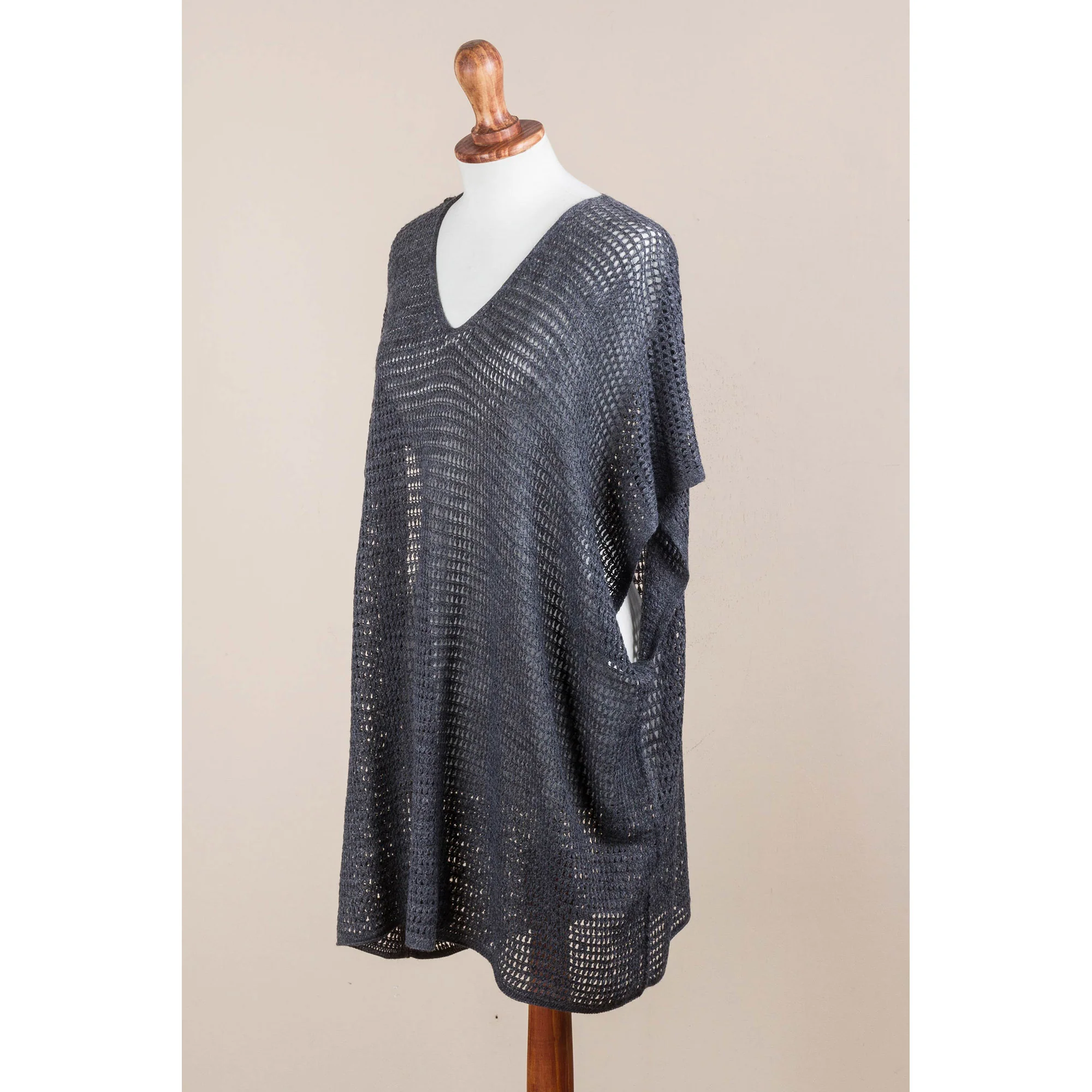 Grey Dreamcatcher Knit Tunic - Image 5