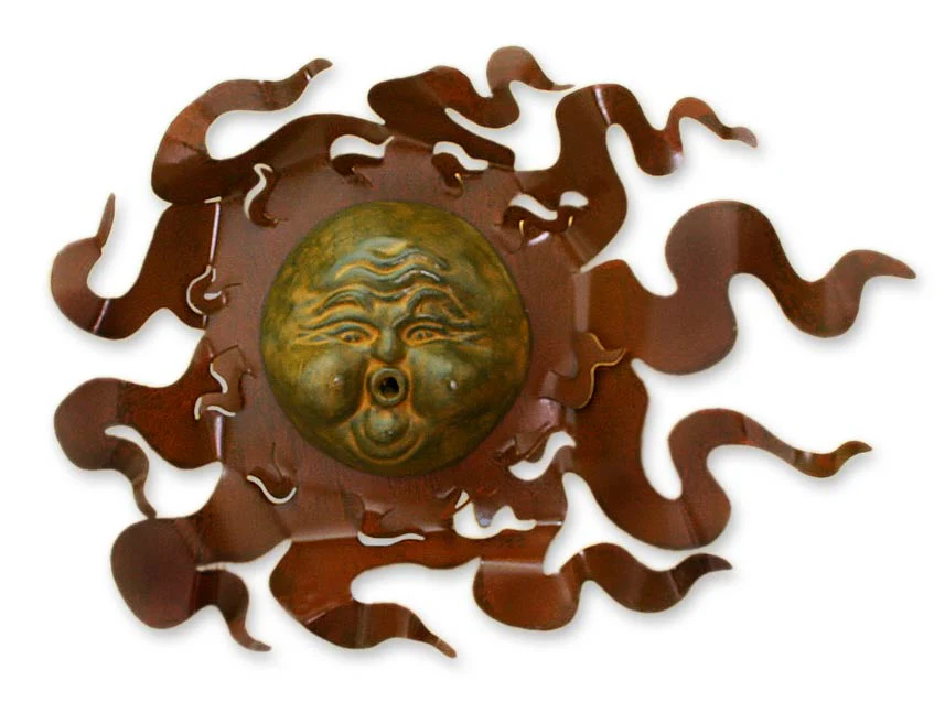 Gust of Sun Solar Wind Steel Wall Art - Image 2