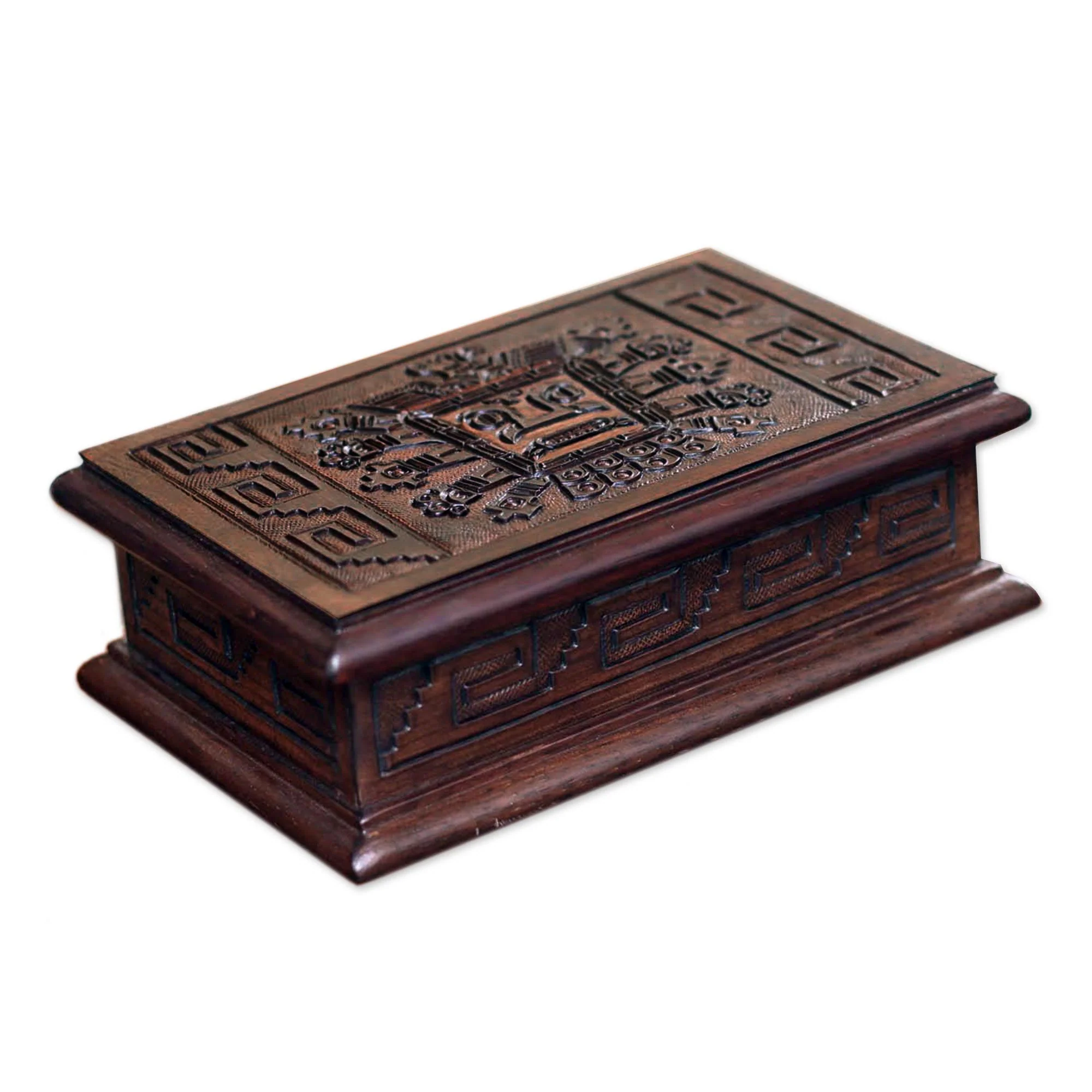 Handcrafted Cedar Wood Jewelry Box - Image 2