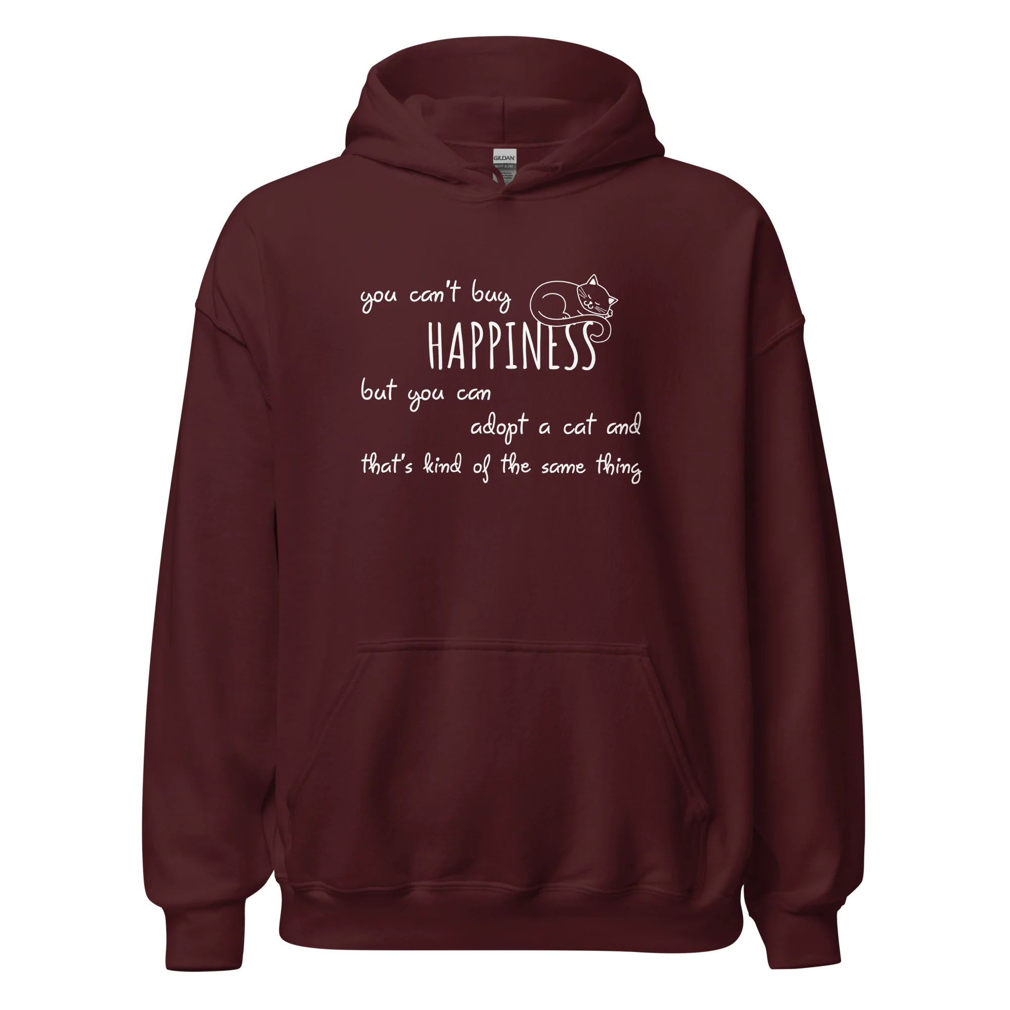 Happiness & A Cat Hoodie - Image 2