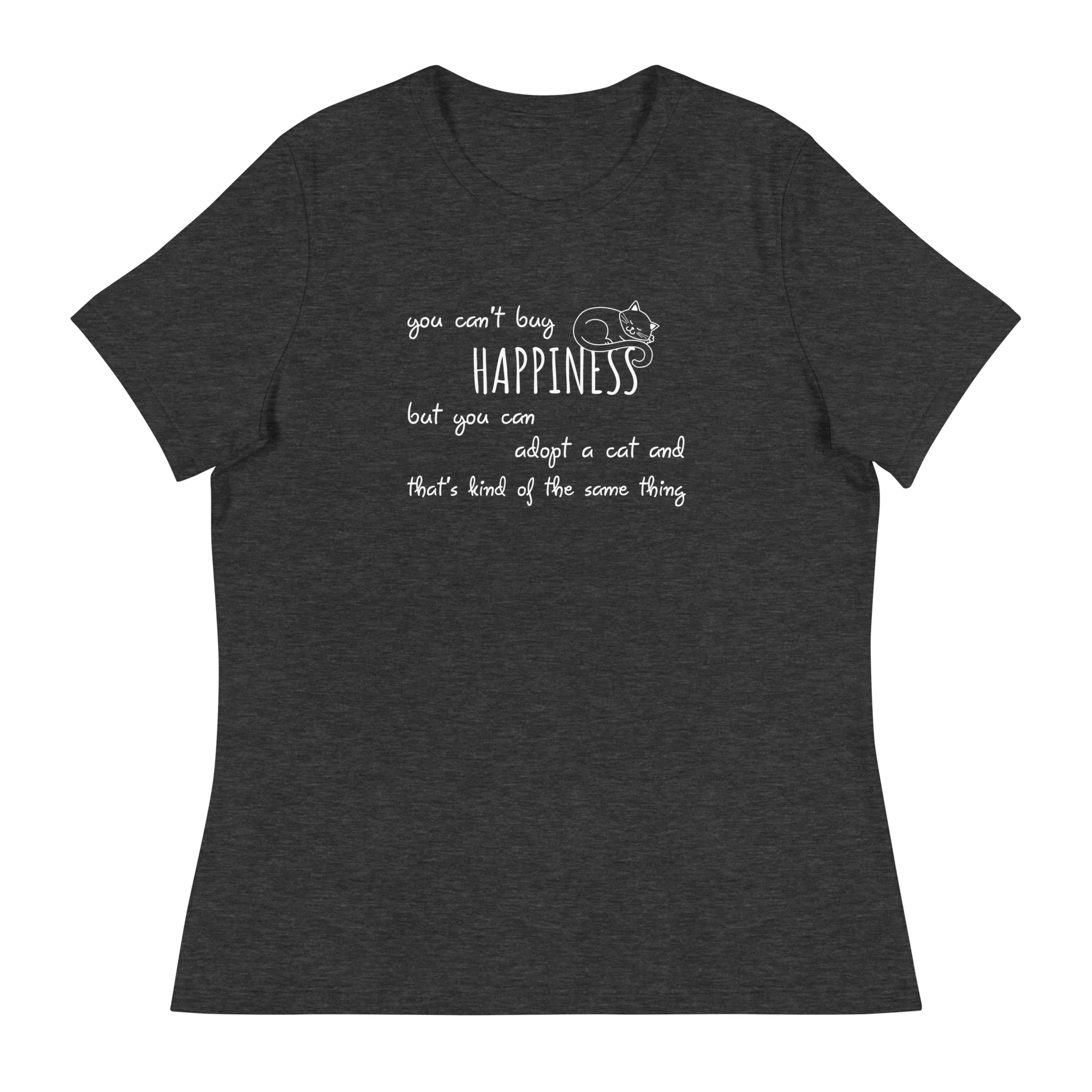 Happiness & A Cat T-Shirt - Image 5