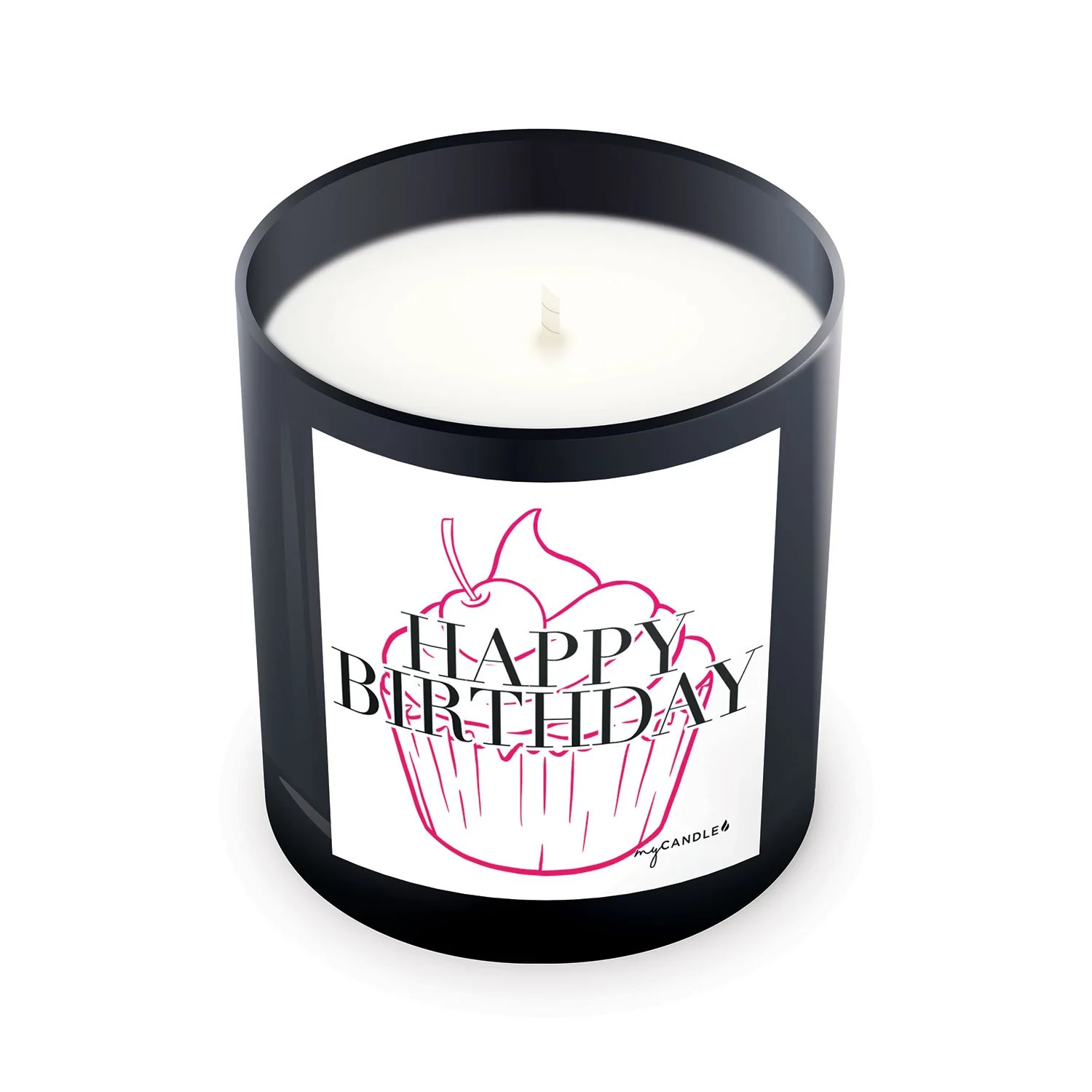 Happy Birthday Cupcake - 11oz Candle - Image 4