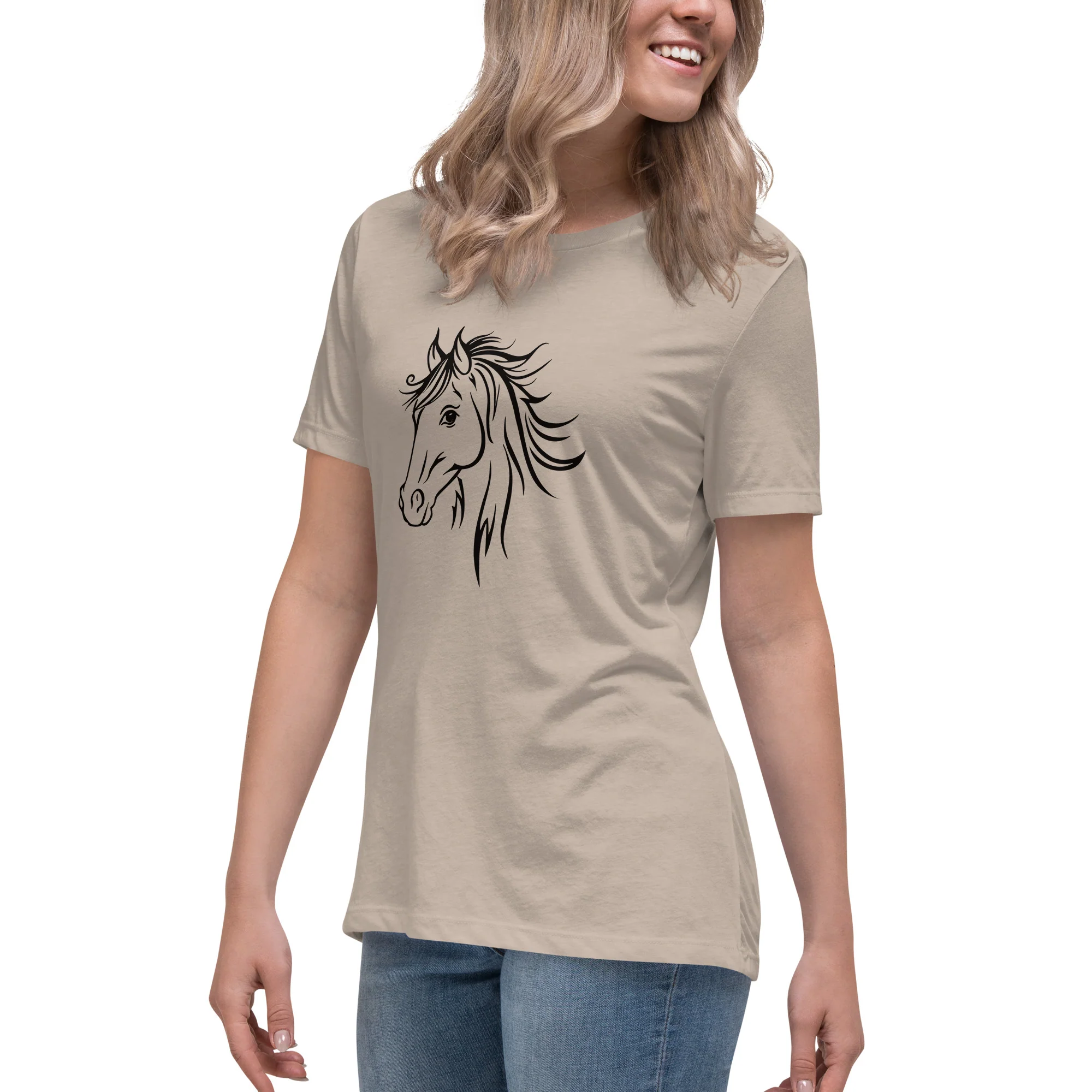 Happy Horse Women's Relaxed T-Shirt - Image 2