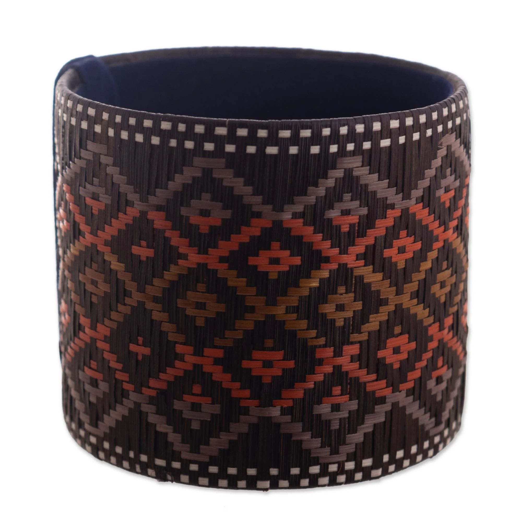 Harvest Celebration Wide Natural Fiber Cuff Bracelet - Image 2