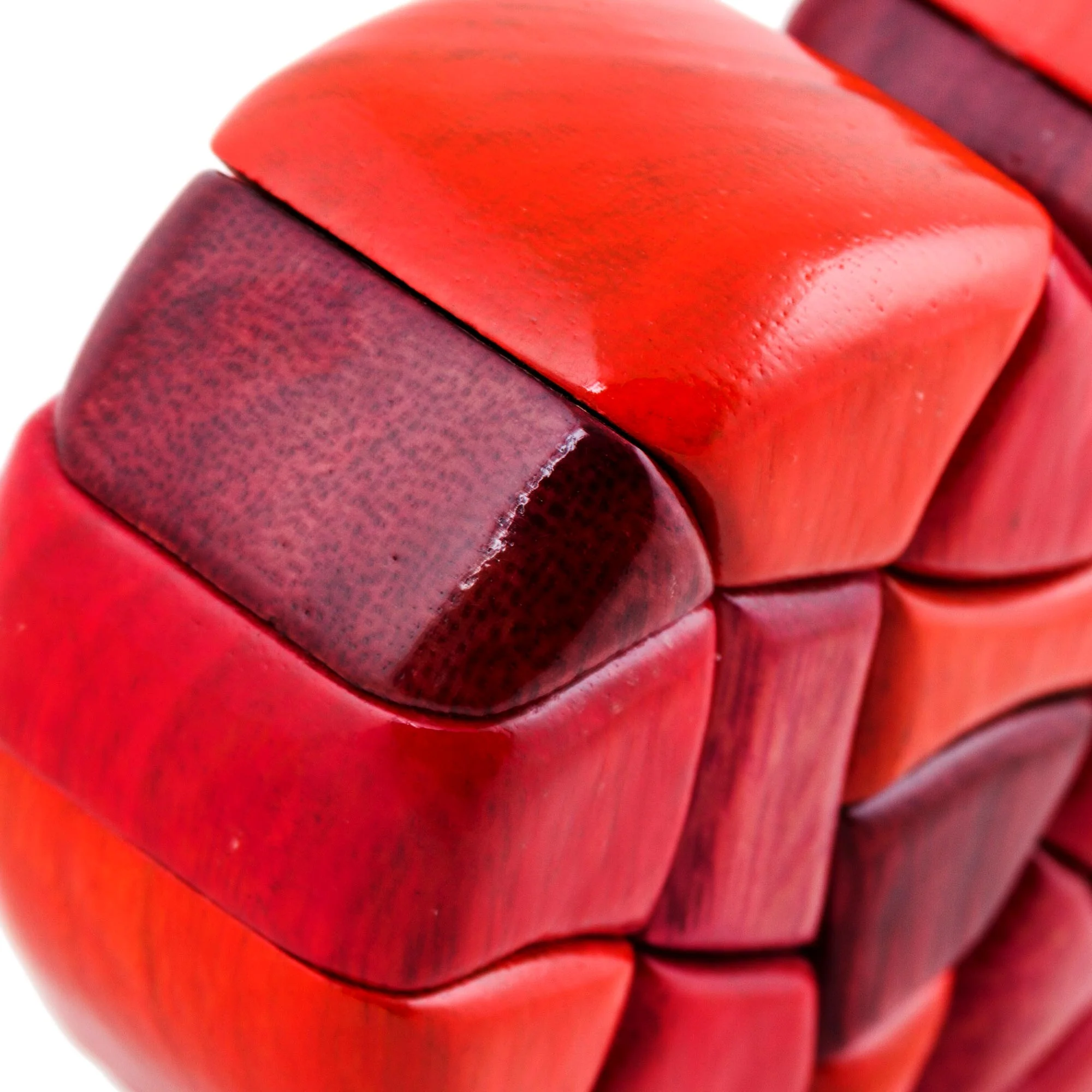 Heart of Love Wood Heart Sculpture Statuette Hand Carved in Peru - Image 5