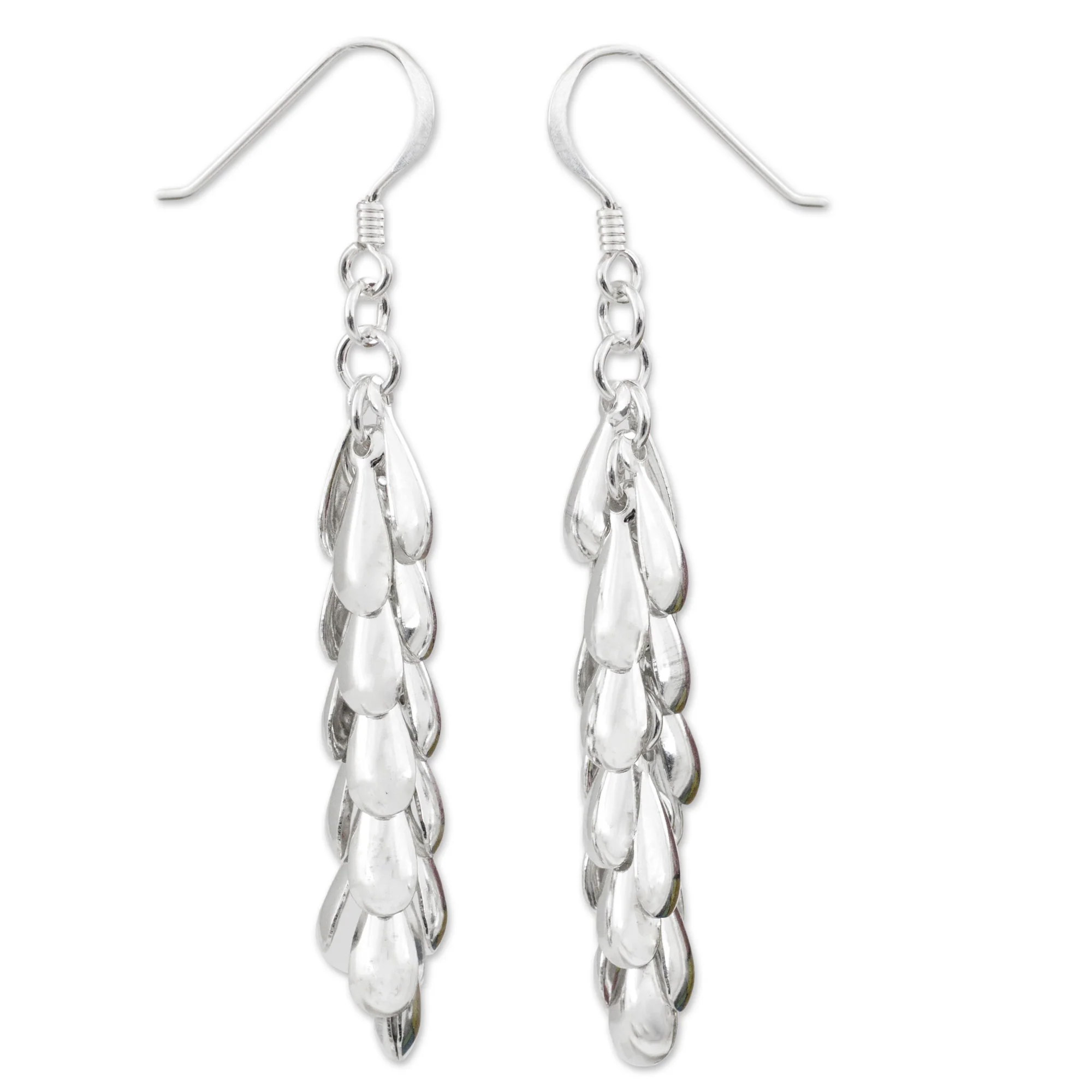Heavenly Dewdrop Waterfall Earrings - Image 2