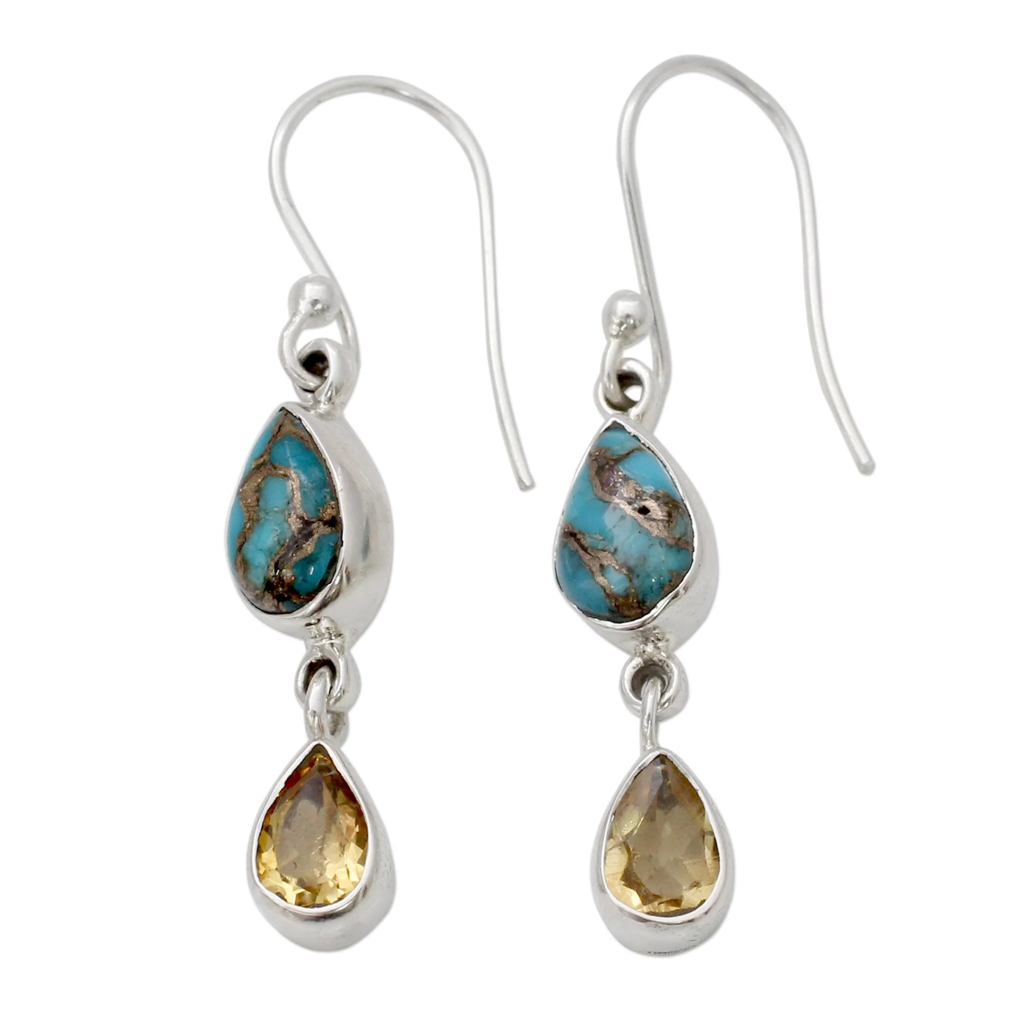 Heavenly Light Sterling Silver Earrings - Image 2