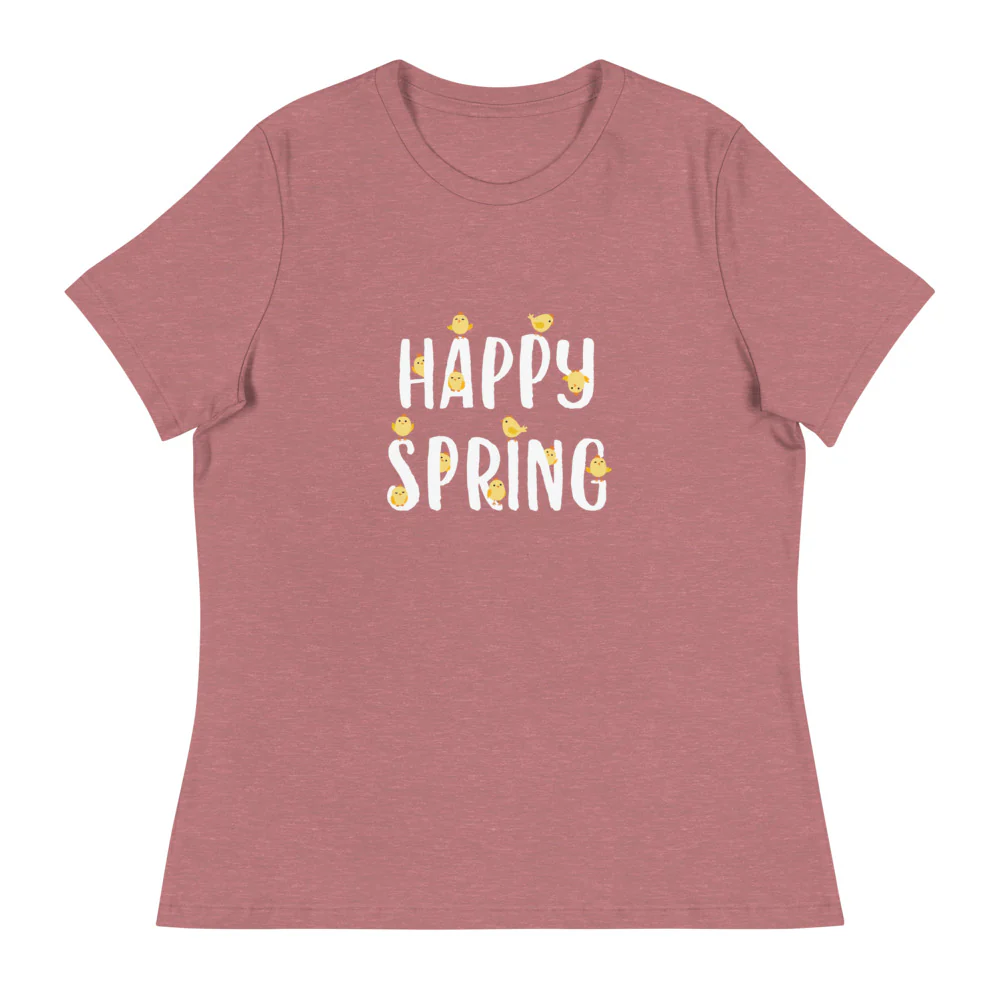 Hello Spring Chicks Women's Relaxed T-Shirt - Image 6