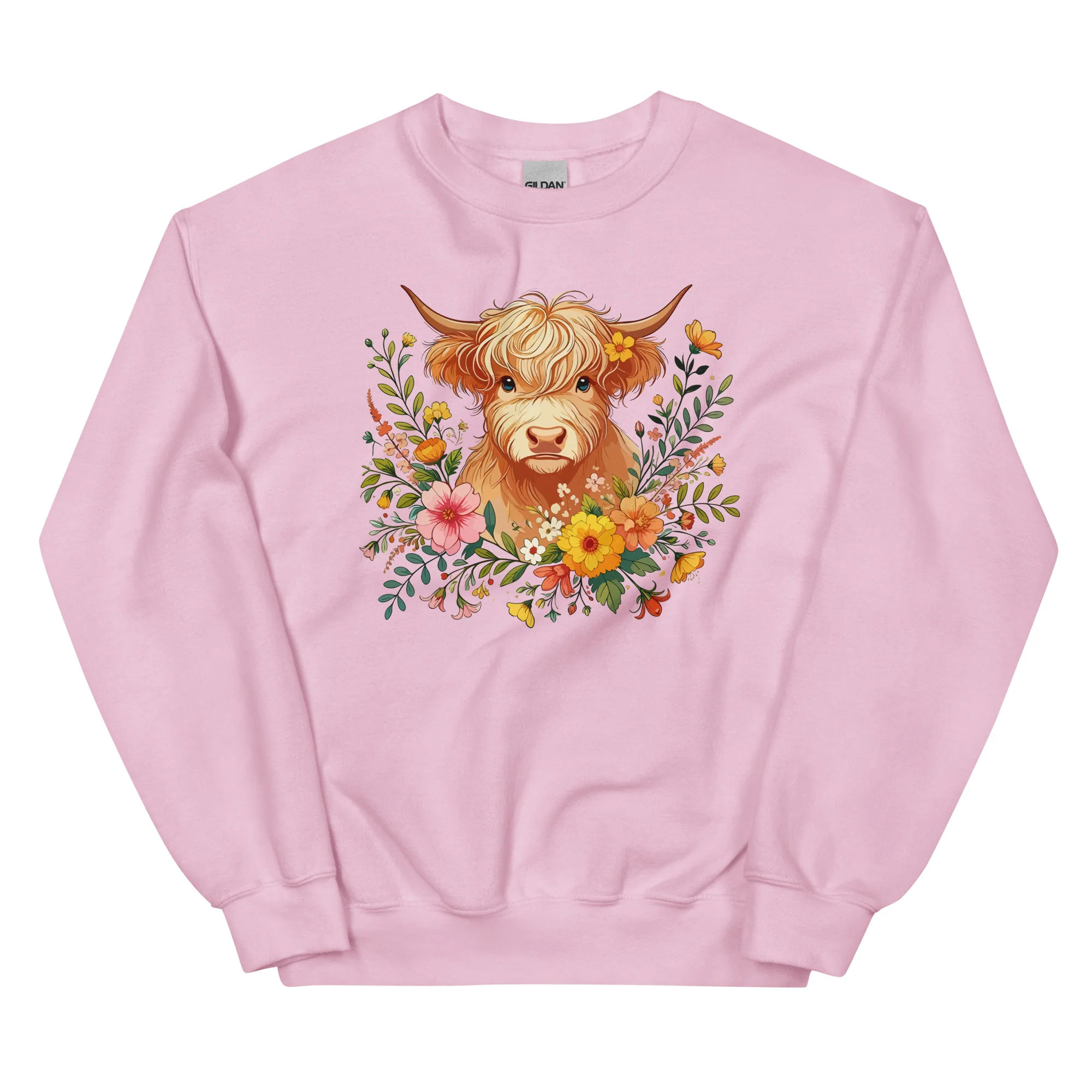 Highland Cow Crewneck Sweatshirt - Image 14